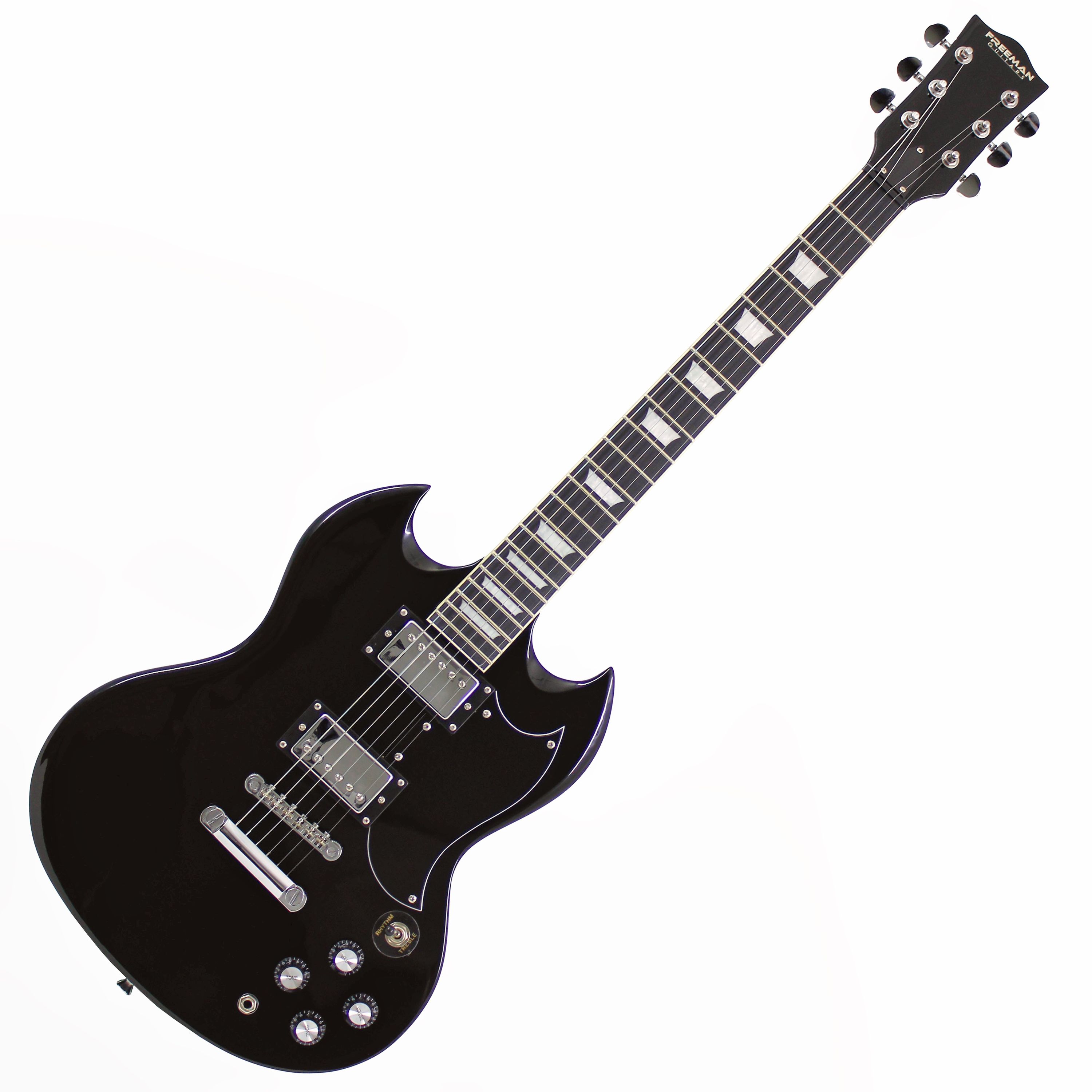 Guitarra Eléctrica Freeman SG SSG-10 - Negra
