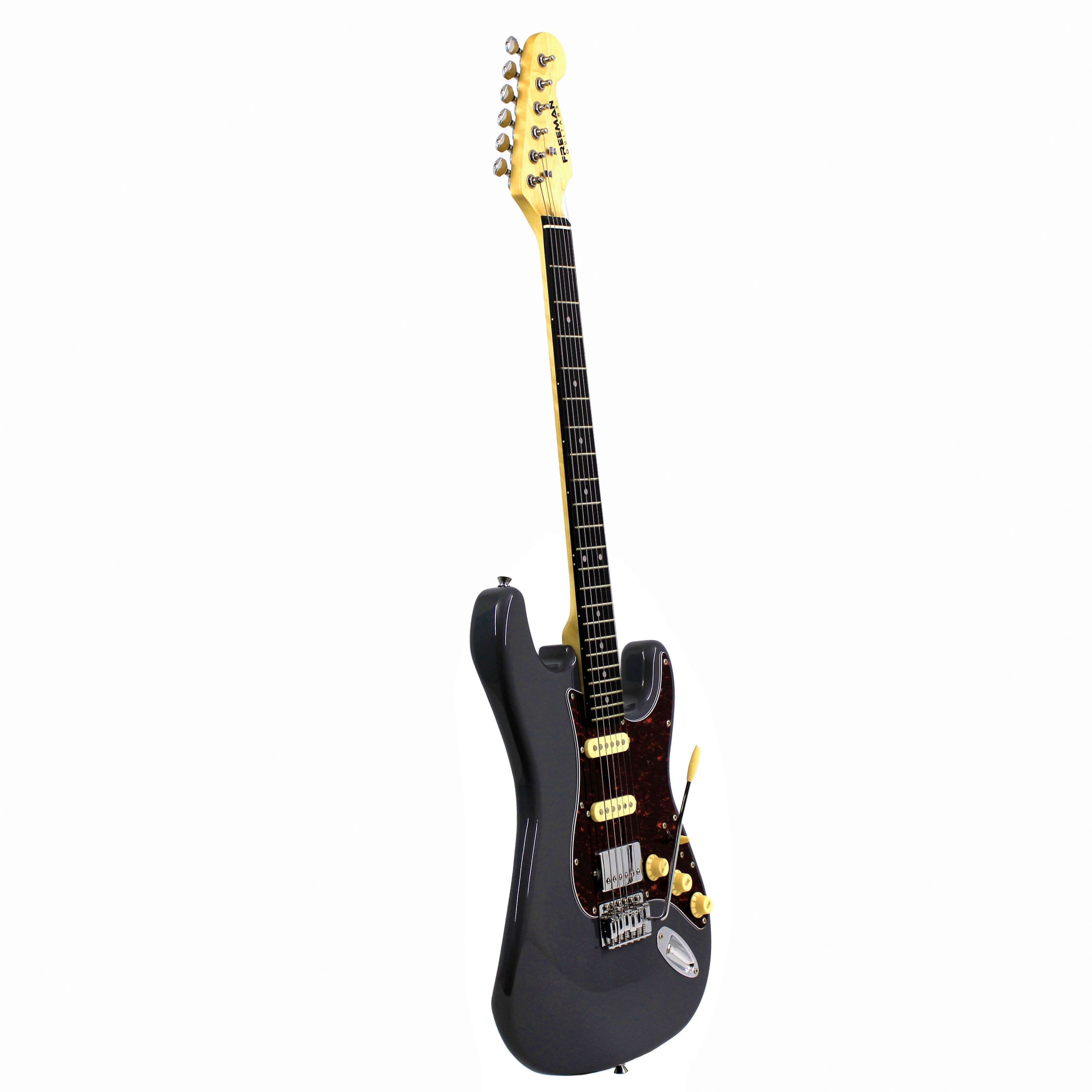 Guitarra eléctrica Freeman STRAT Glossy Grey foto 2