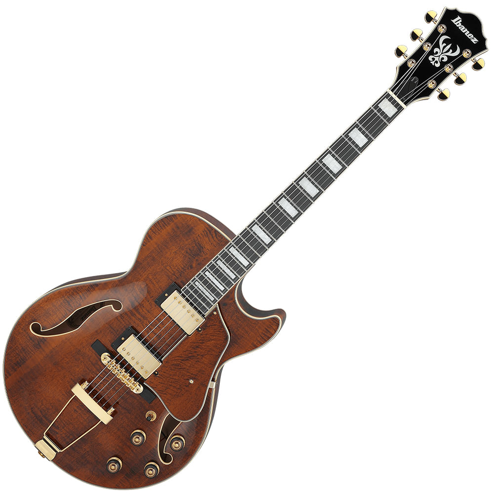 Guitarra Eléctrica Hollow Body Ibanez AG Artcore Expressionist AG95MG DA - Dark Amber
