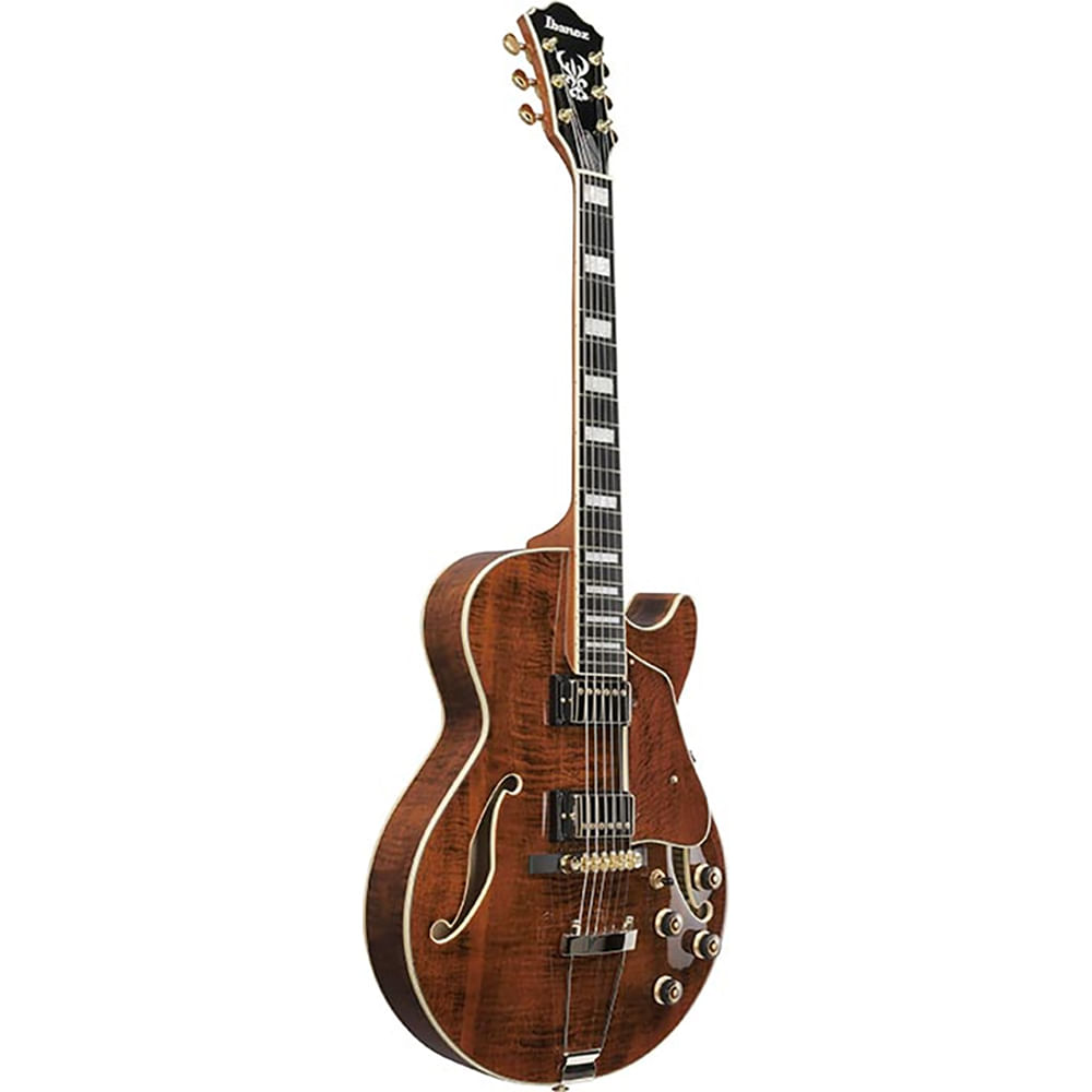 Guitarra Eléctrica Hollow Body Ibanez AG Artcore Expressionist AG95MG DA - Dark Amber foto 3