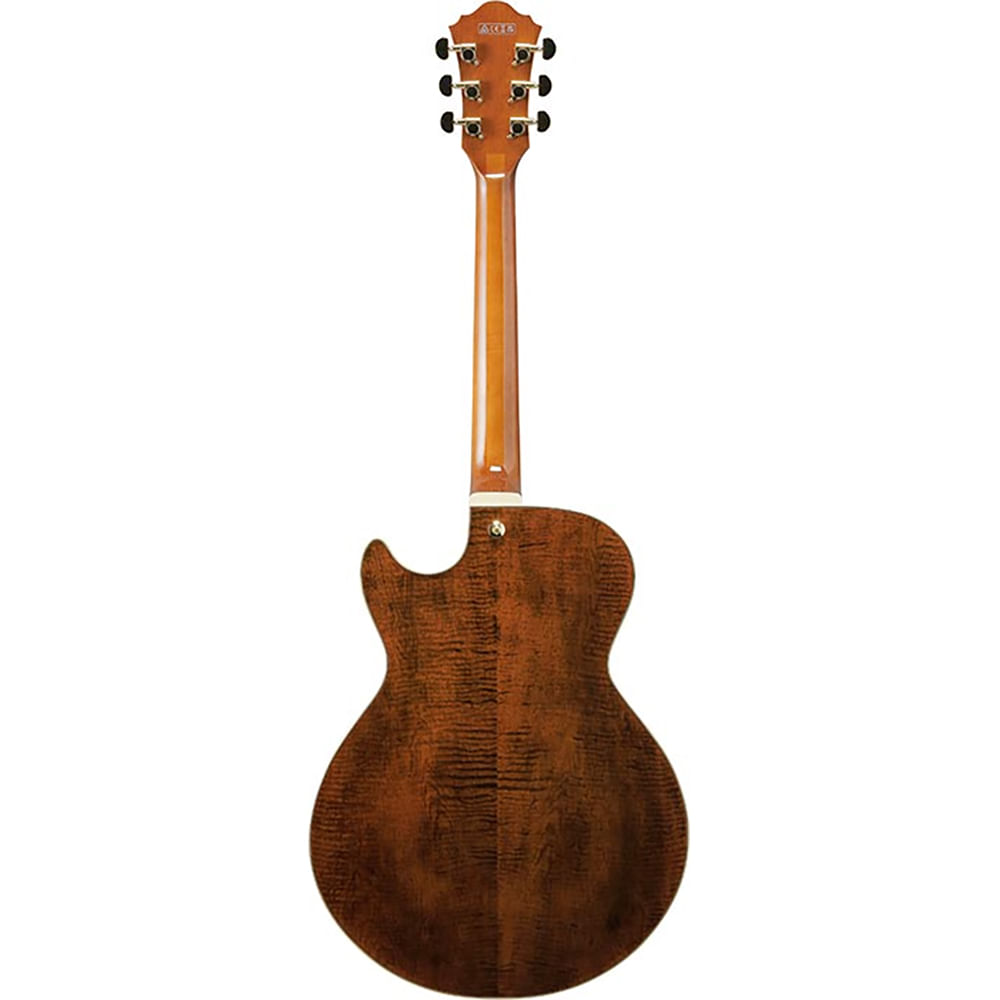 Guitarra Eléctrica Hollow Body Ibanez AG Artcore Expressionist AG95MG DA - Dark Amber foto 4