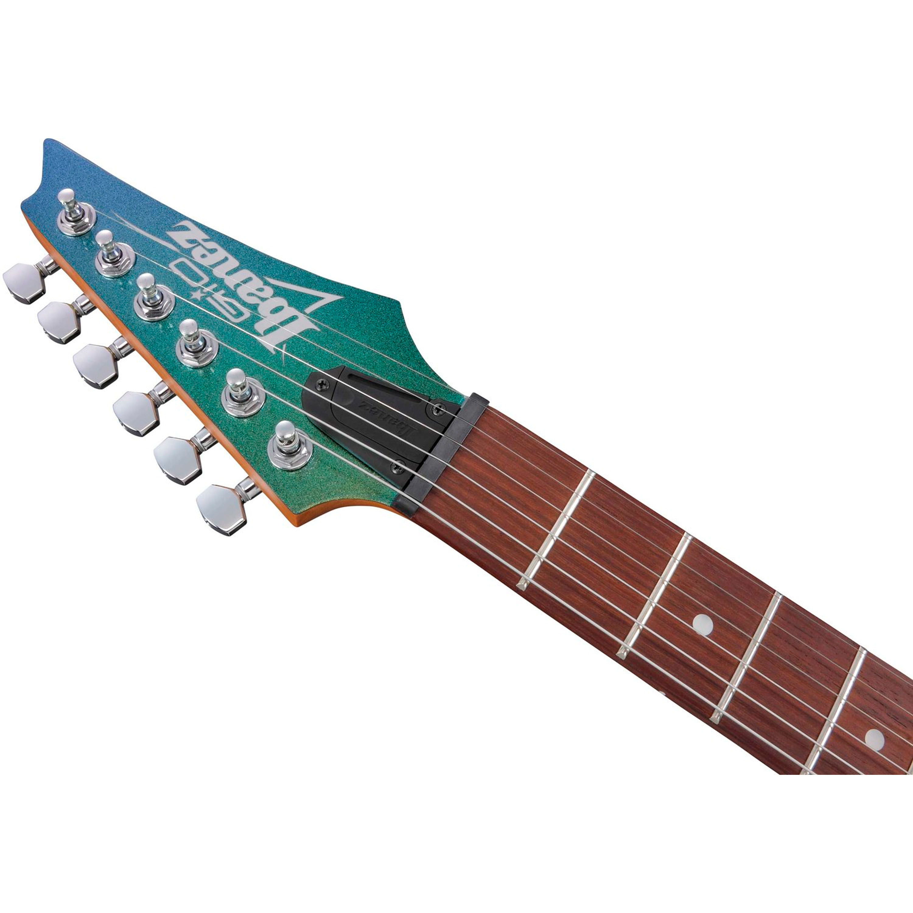 Guitarra eléctrica Ibanez GRG121SP color Green Yellow Chameleon foto 3