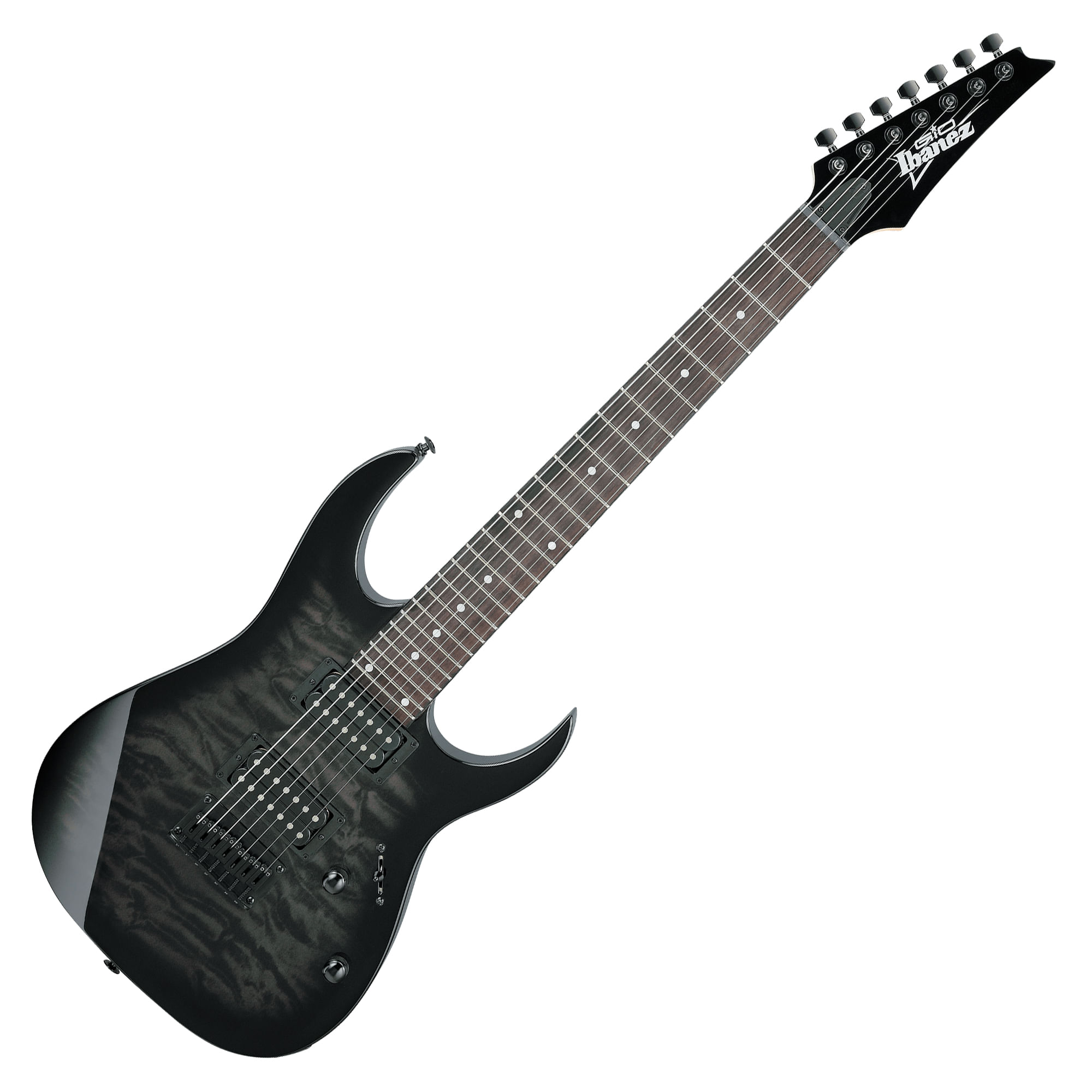 Guitarra Electrica Ibanez GRG7221QA - Transparent Black Sunburst