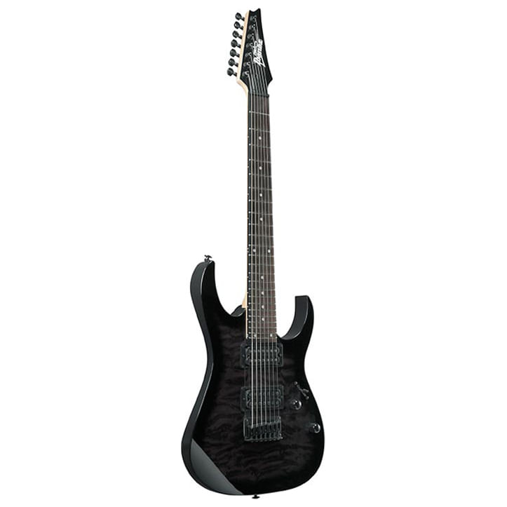 Guitarra Electrica Ibanez GRG7221QA  - Transparent Black Sunburst foto 2