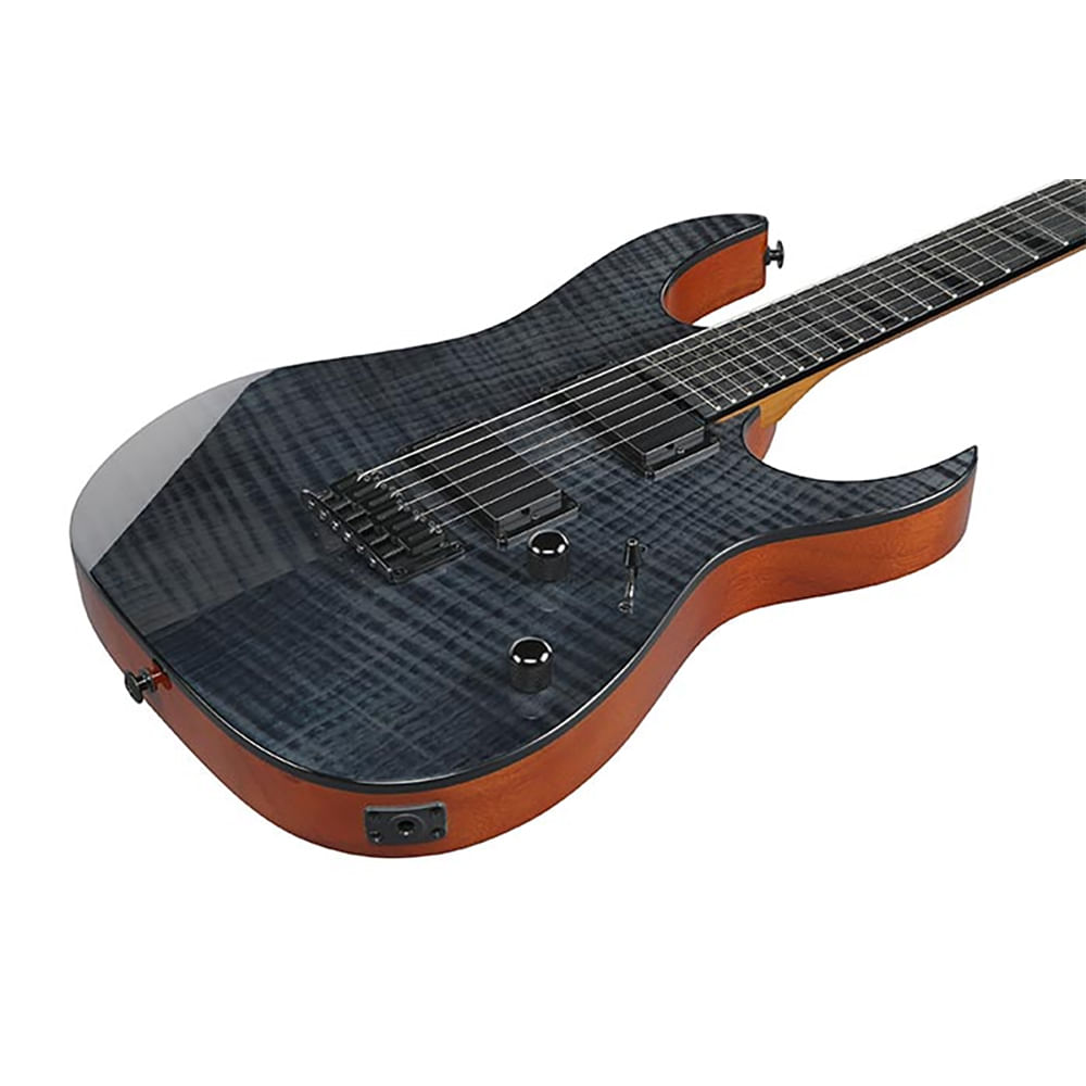 Guitarra Eléctrica Ibanez GRGR221FA - Transparent Indigo Black foto 5