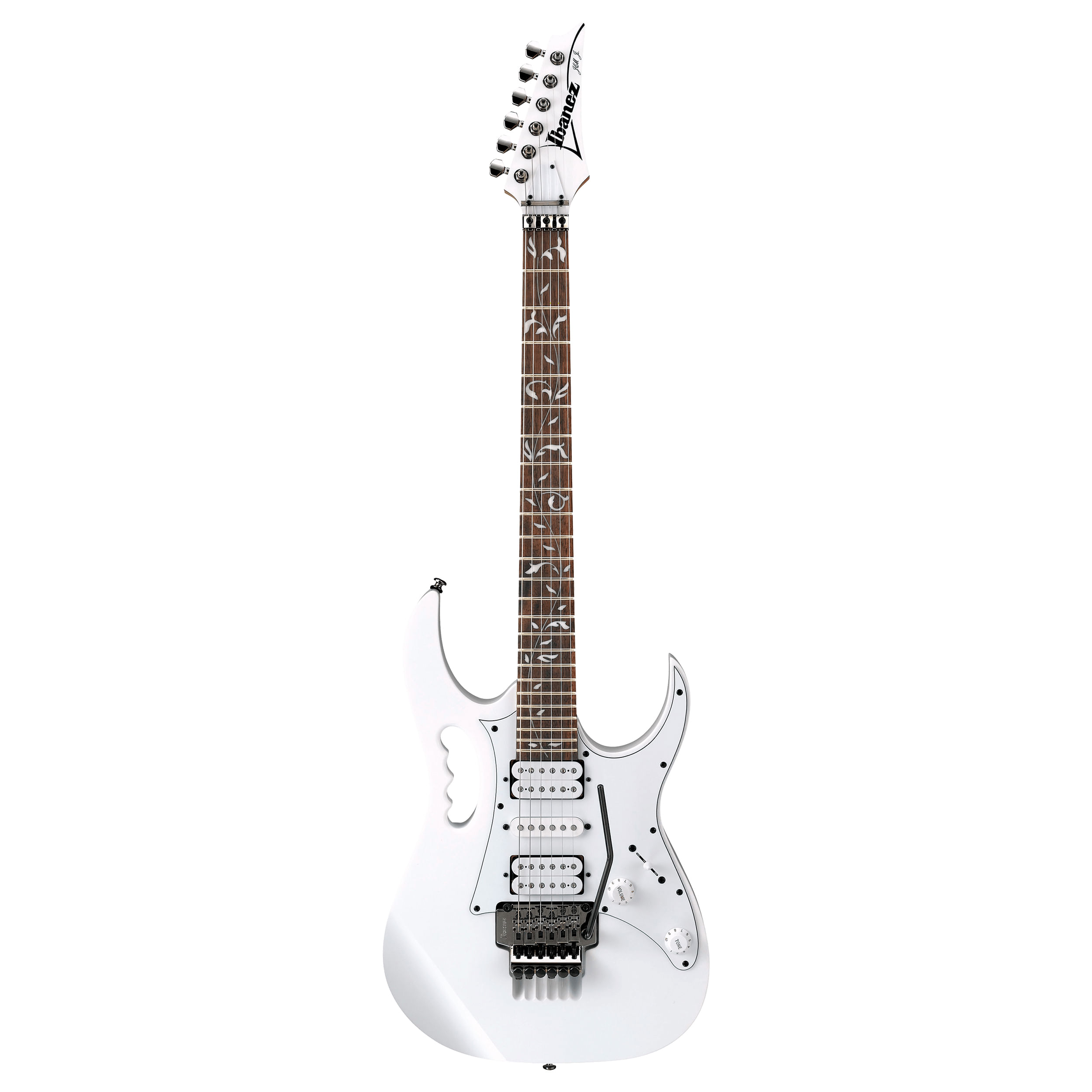 Guitarra eléctrica Ibanez JEMJR Signature Steve Vai - White foto 3
