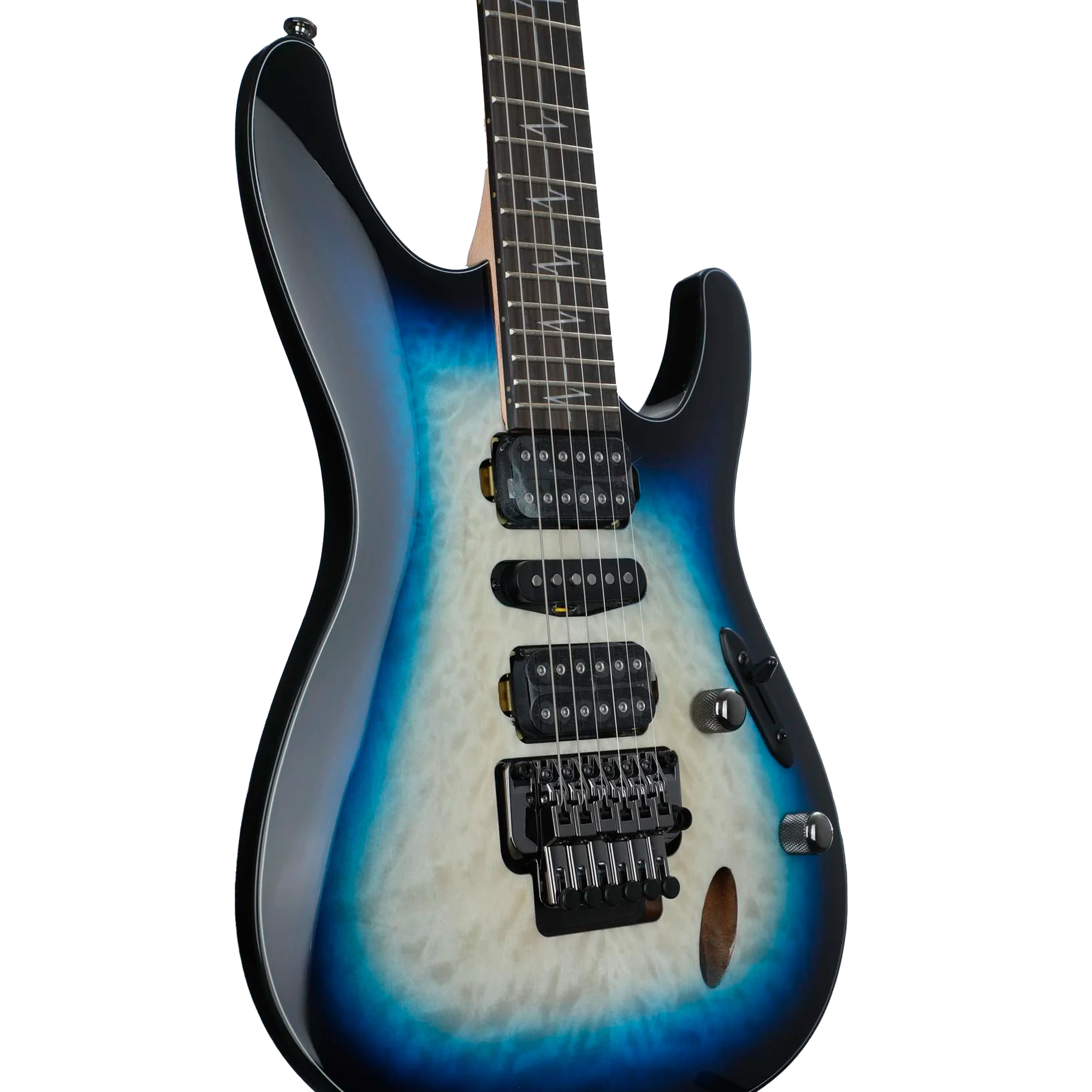 Guitarra eléctrica Ibanez JIVAJR Nita Strauss color Deep Sea Blonde foto 3