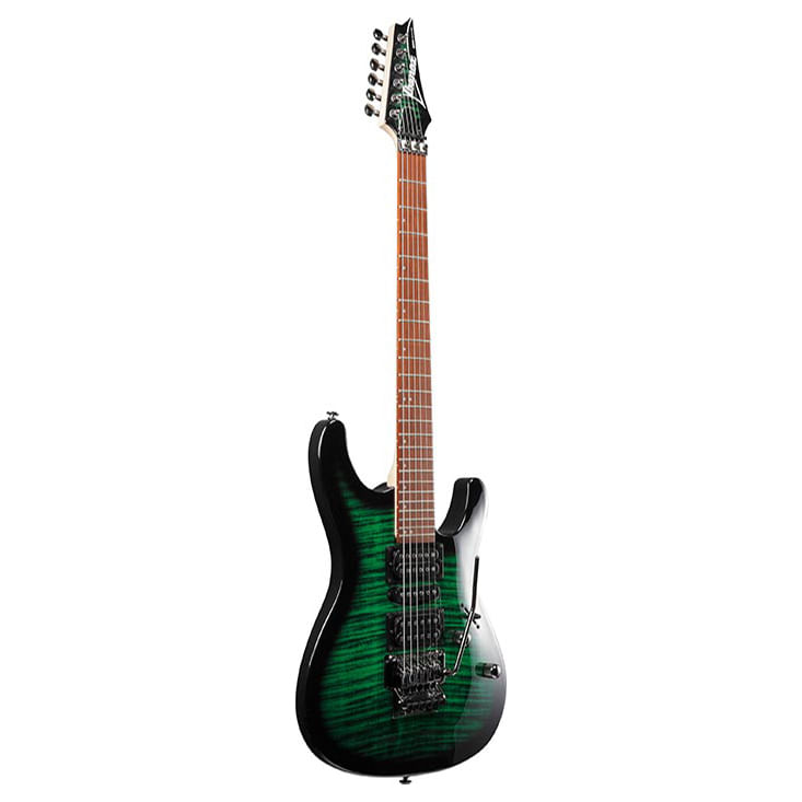 Guitarra eléctrica Ibanez KIKOSP3 - Signature Kiko Loureiro - Transparent Emerald Burst foto 3
