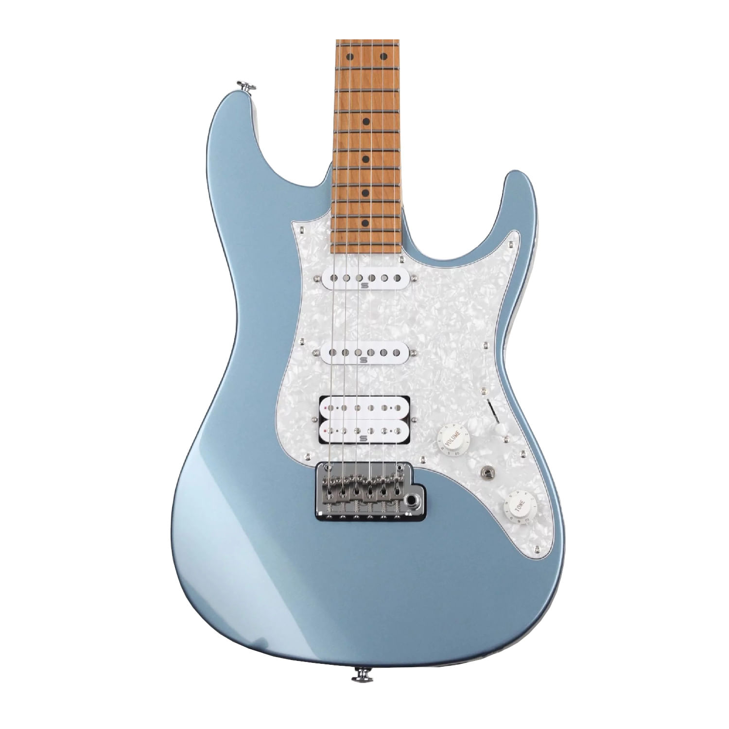 Guitarra Eléctrica Ibanez Prestige AZ2204 color Azul Hielo Metalico foto 5