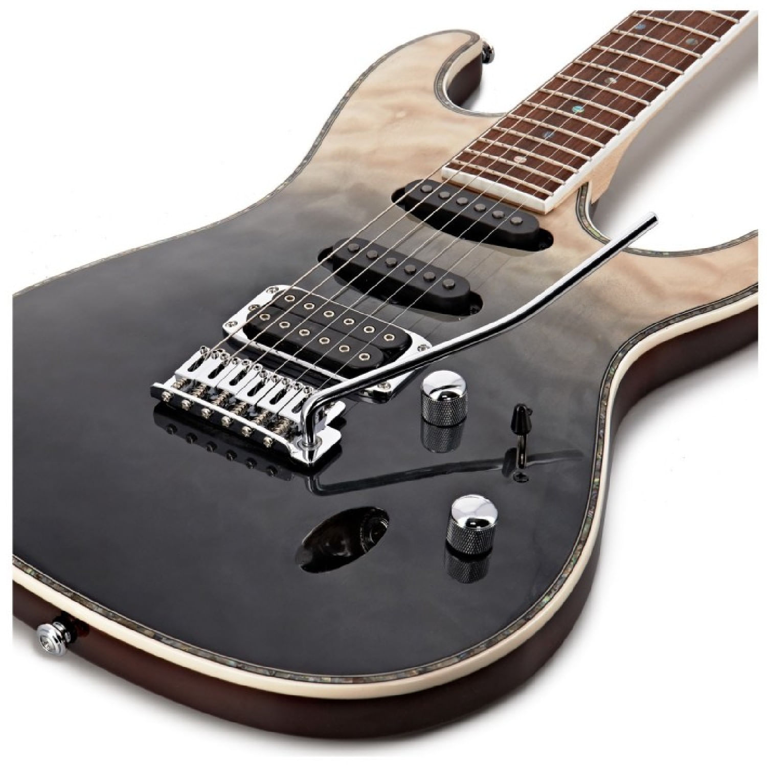 Guitarra eléctrica Ibanez SA360NQM - Black Mirage Gradation foto 5