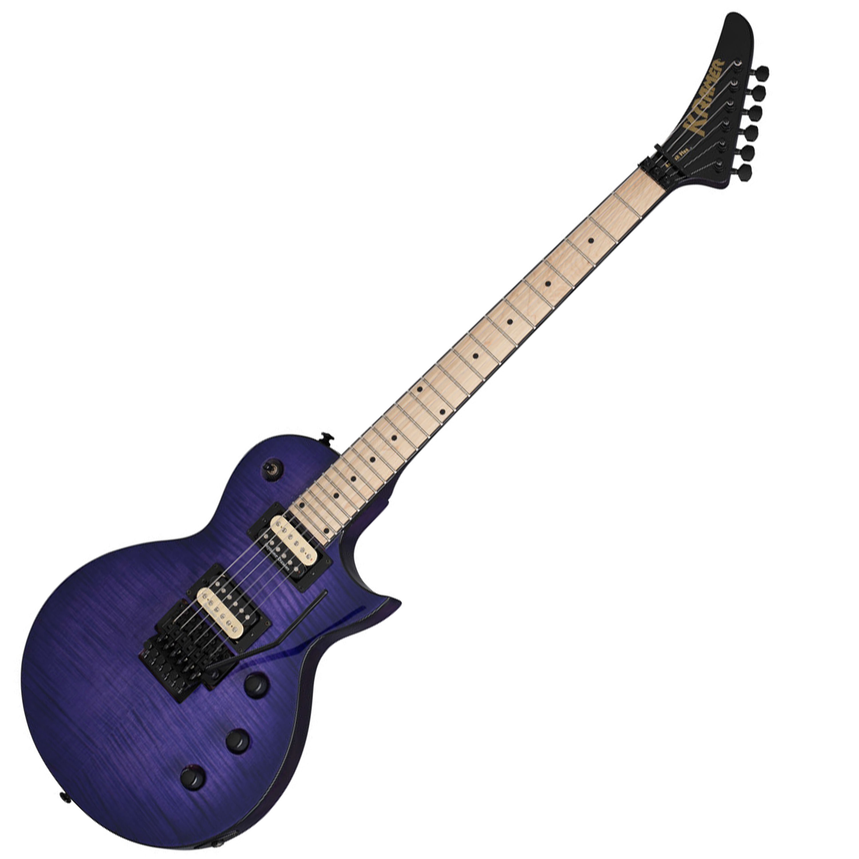 Guitarra eléctrica Kramer Assault Plus Trans Purple