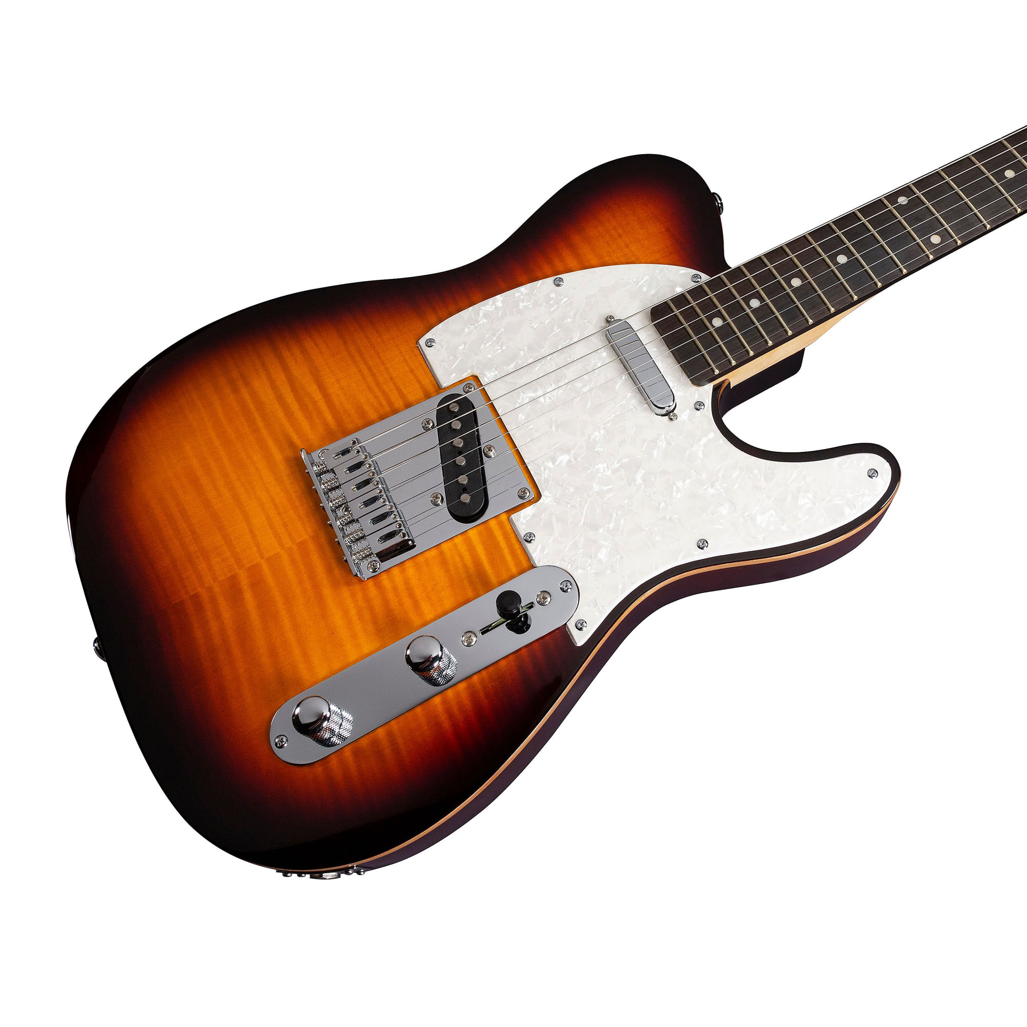 Guitarra eléctrica Michael Kelly 1953 MK1953CB - Caramel Burst foto 3