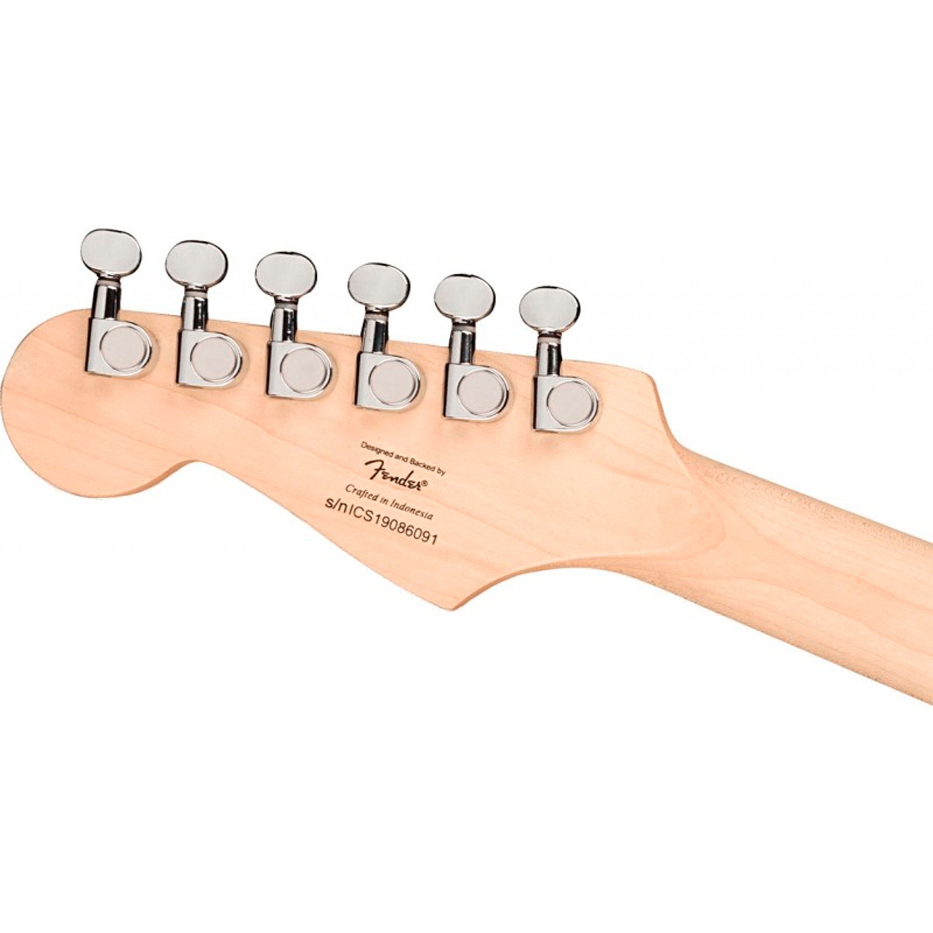Guitarra eléctrica para niño Squier SQ Mini Strat color Shell Pink foto 5