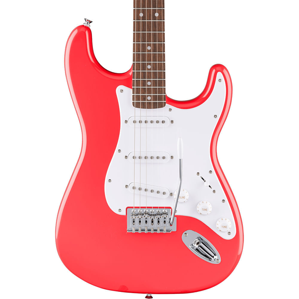 Guitarra Eléctrica Squier FSR Sonic Stratocaster Limited Edition - Fiesta Red foto 2