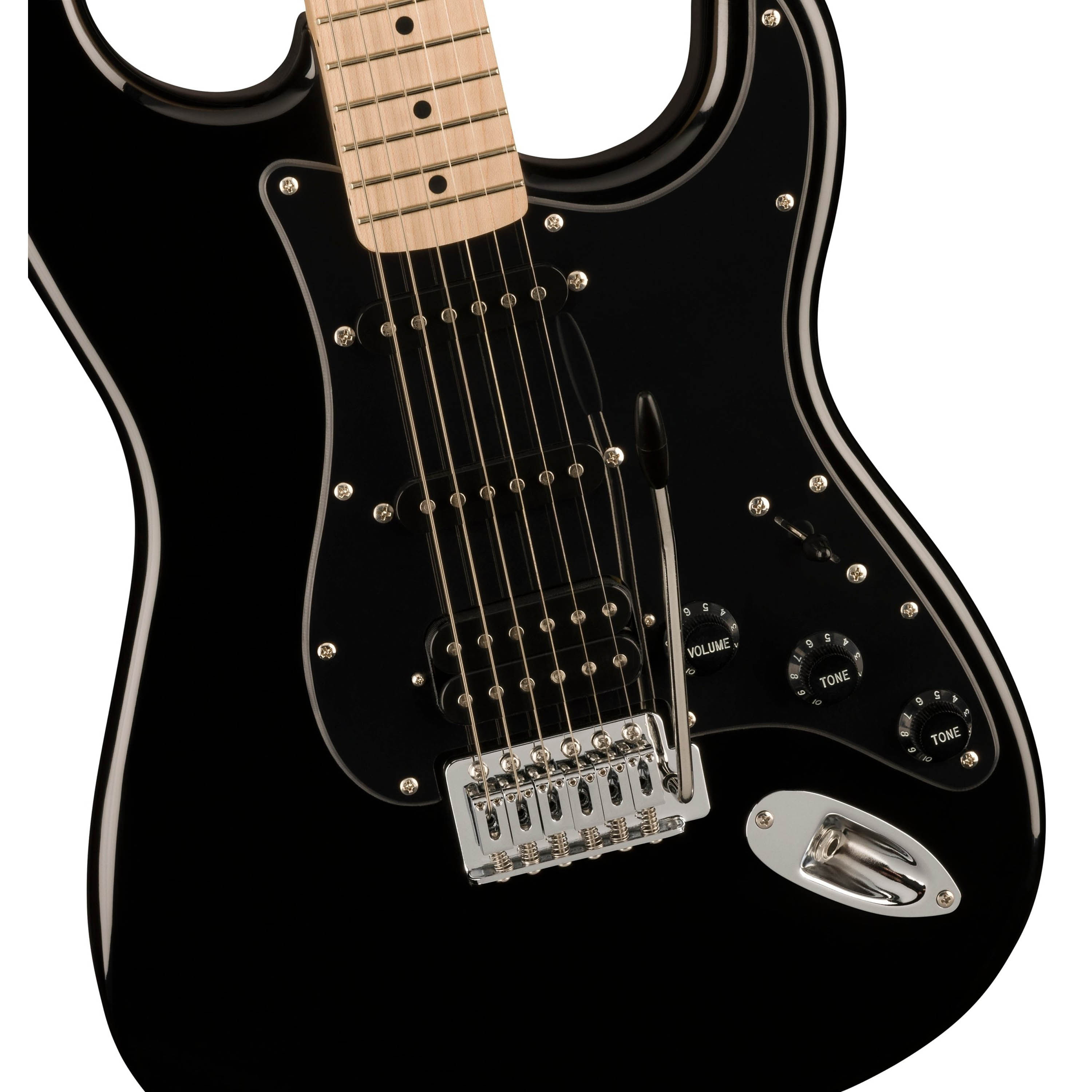 Guitarra eléctrica Squier Sonic® Stratocaster® HSS Arce - Black foto 4