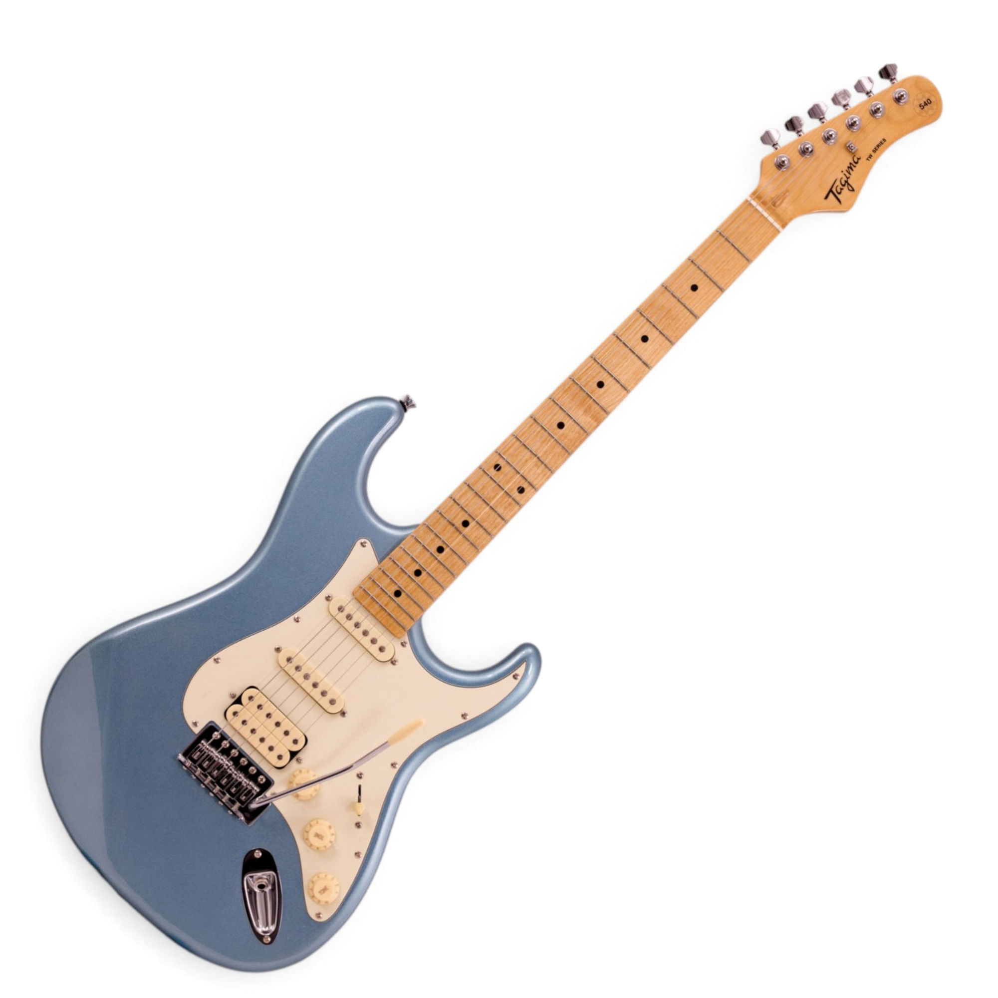 Guitarra eléctrica Tagima TG-540 LPB LF AWH - Lake Placid Blue