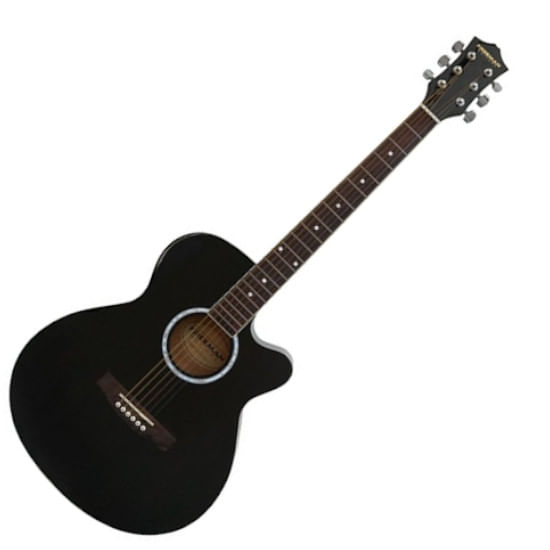 Guitarra eléctroacústica Freeman FRFG15TV - Black