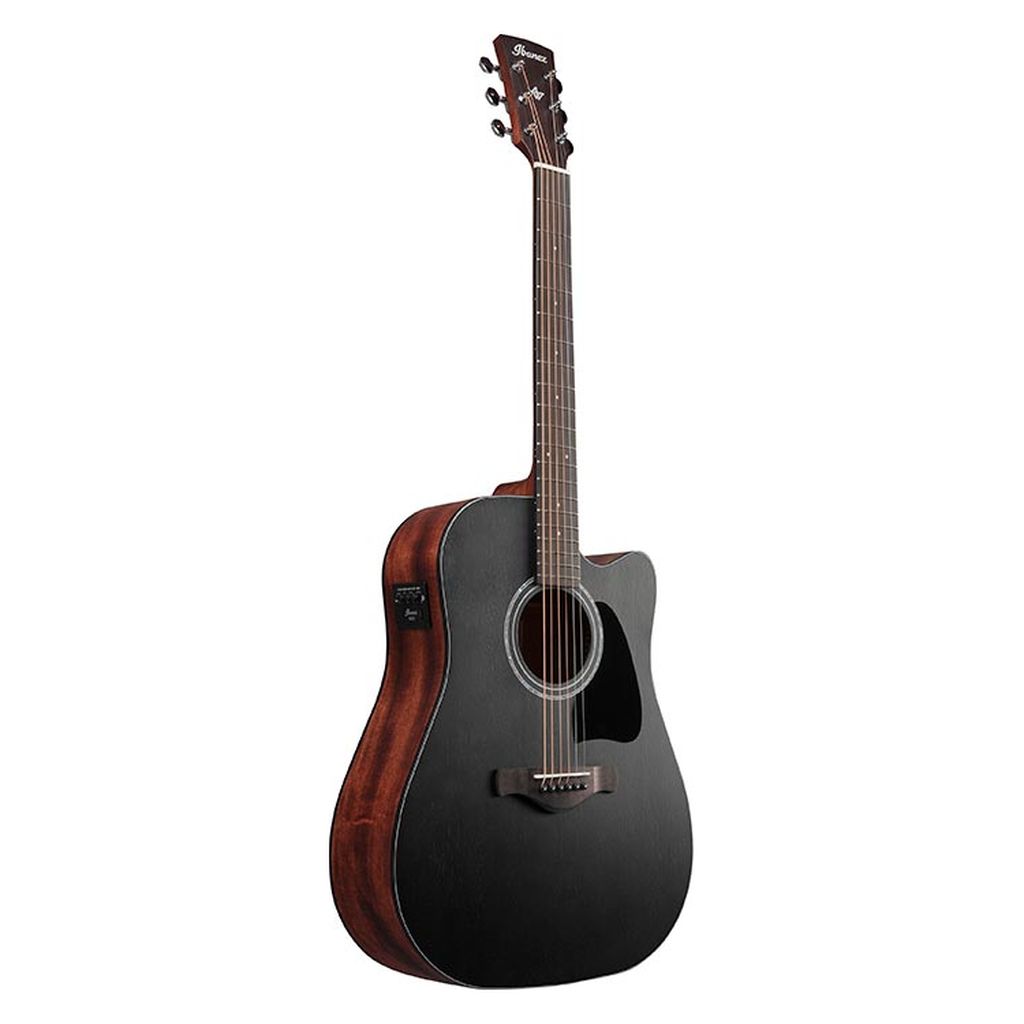 Guitarra electroacústica Ibanez AW247CE - Weathered Black foto 2