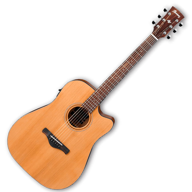 Guitarra eléctroacústica Ibanez AW65ECE - Natural Low Gloss