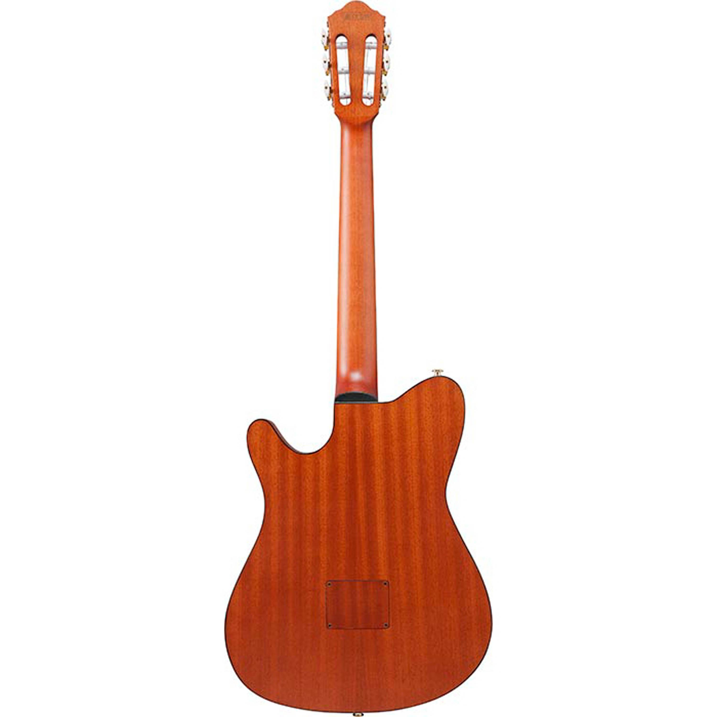 Guitarra electroacústica Ibanez FRH10N Thinline - Rose Gold Metallic Flat foto 4