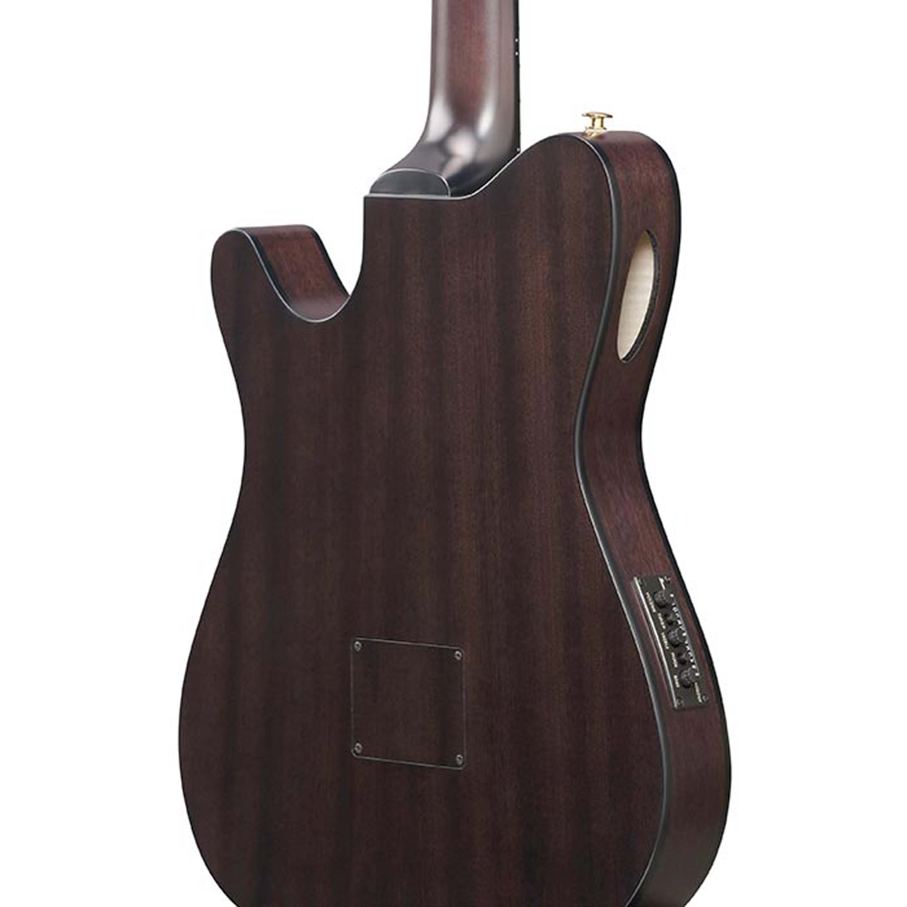 Guitarra electroacústica Ibanez FRH20QMN - Cosmic Blue Starburst Low Gloss foto 3