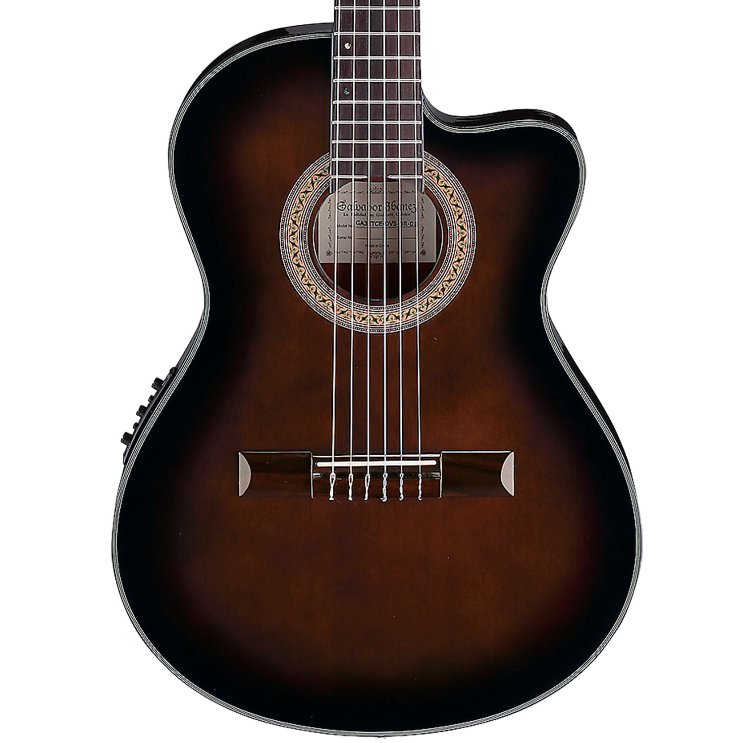 Guitarra electroacústica Ibanez GA35TCE DVS - Dark Violin Sunbusrst foto 4