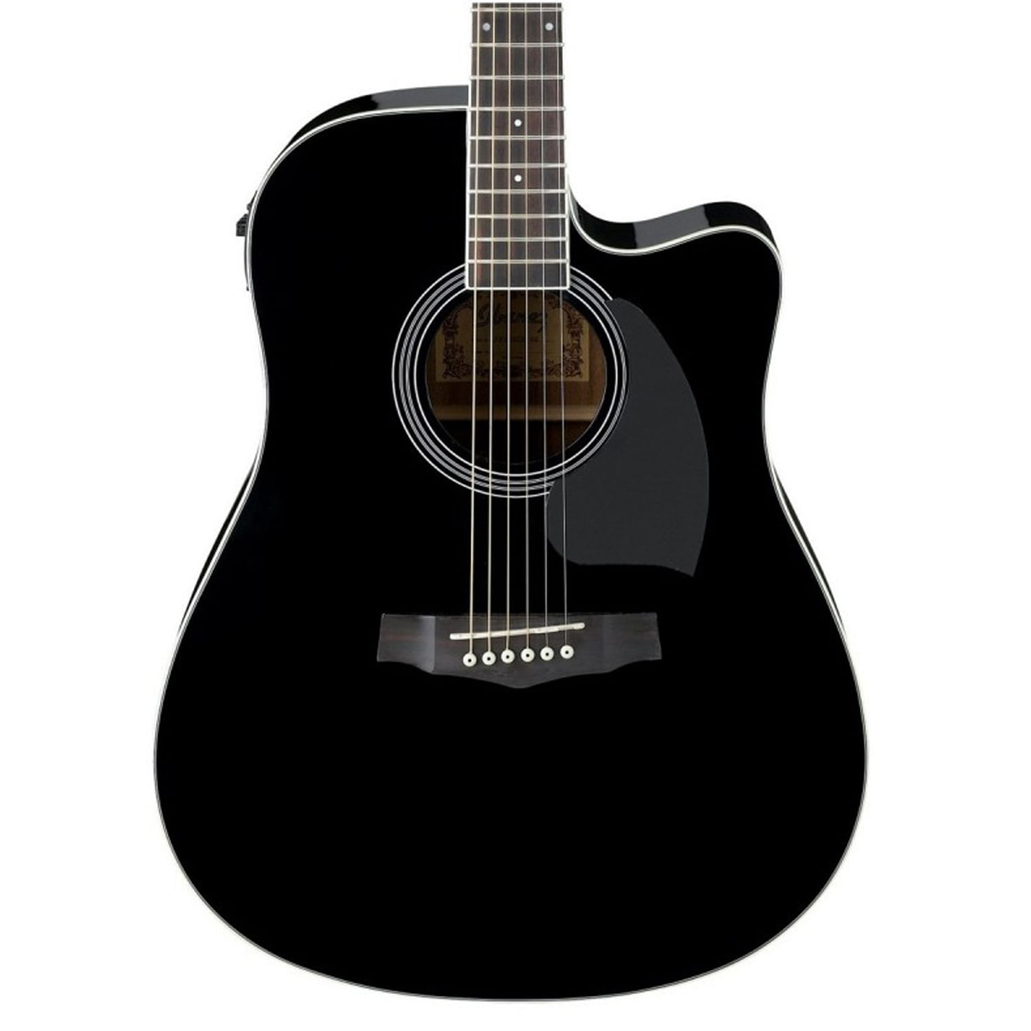 Guitarra eléctroacústica Ibanez PF15ECE - Black foto 2