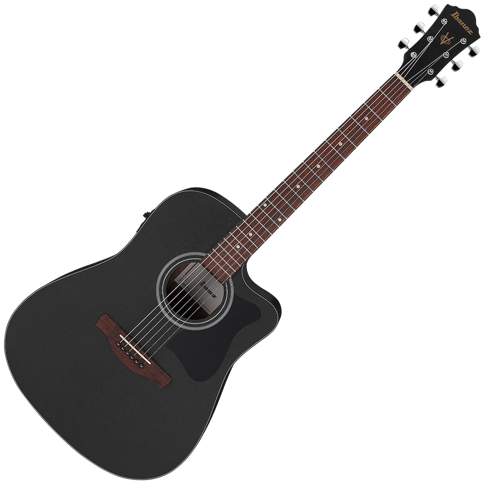 Guitarra Electroacústica Ibanez V Series V44CE WK - Weathered Black Open Pore