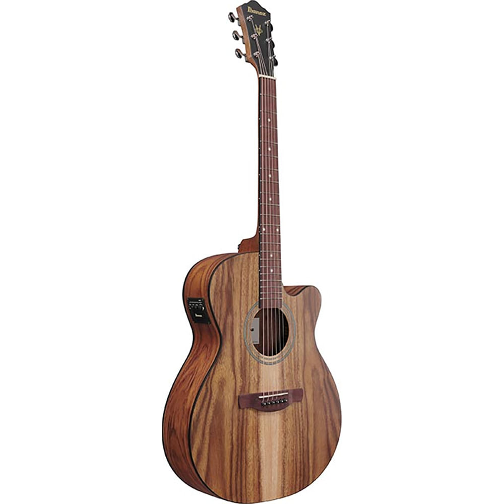 Guitarra Electroacústica Ibanez V Series VC40WSCE OPB - Open Pore Brown foto 3