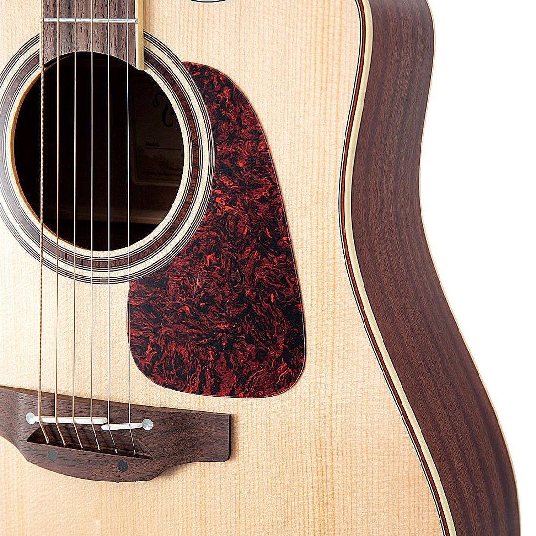 Guitarra electroacústica Takamine P4DC con case foto 4