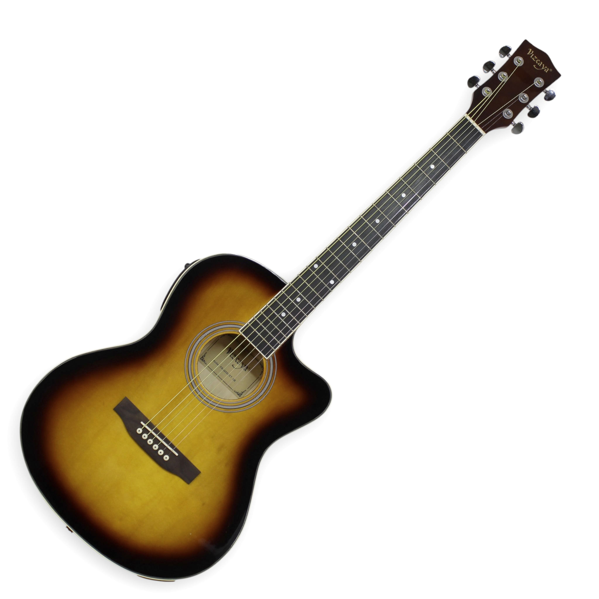 Guitarra electroacústica Vizcaya cuerda de metal FRA95SCET SB