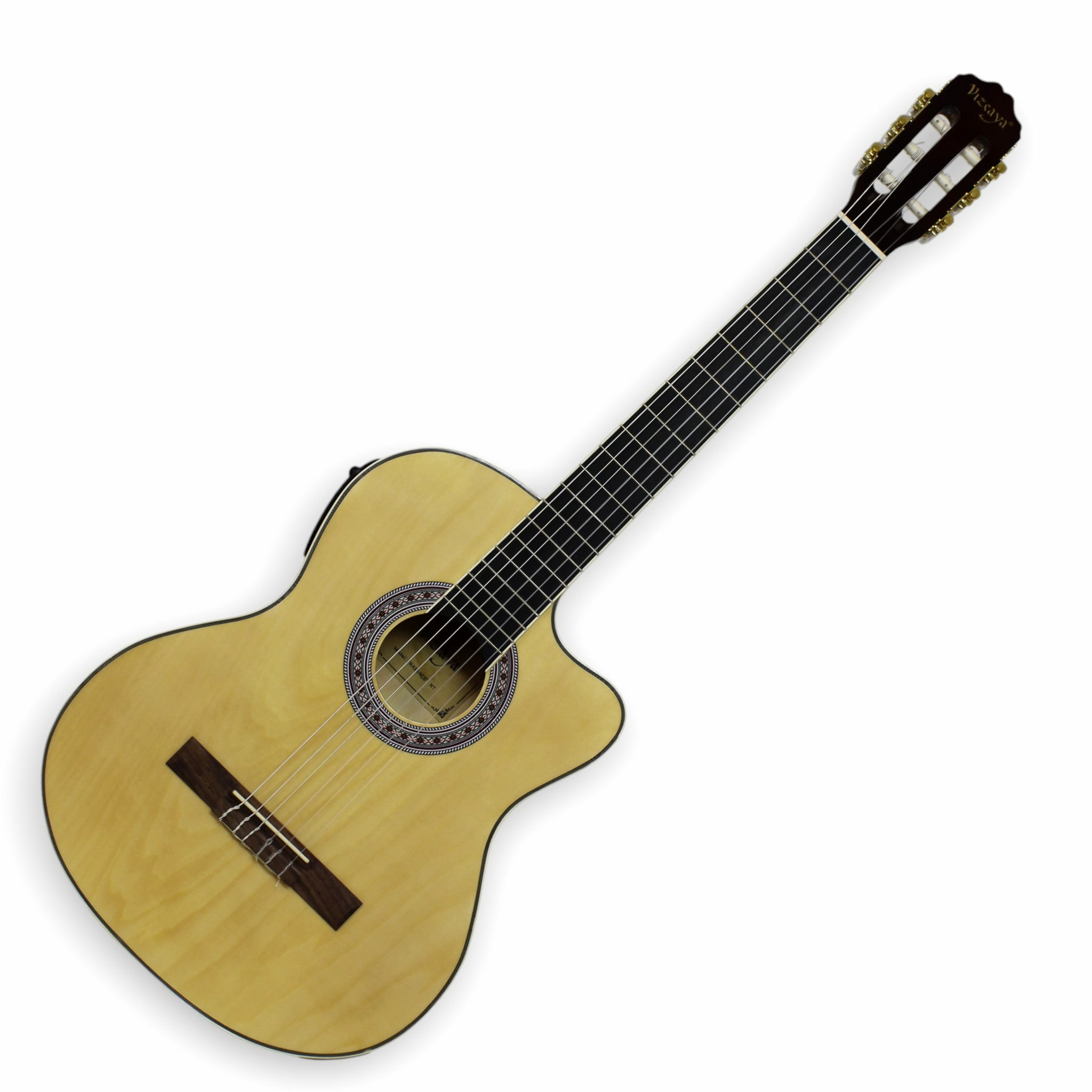 Guitarra electroacústica Vizcaya cuerda de nylon FRA95NCET NT