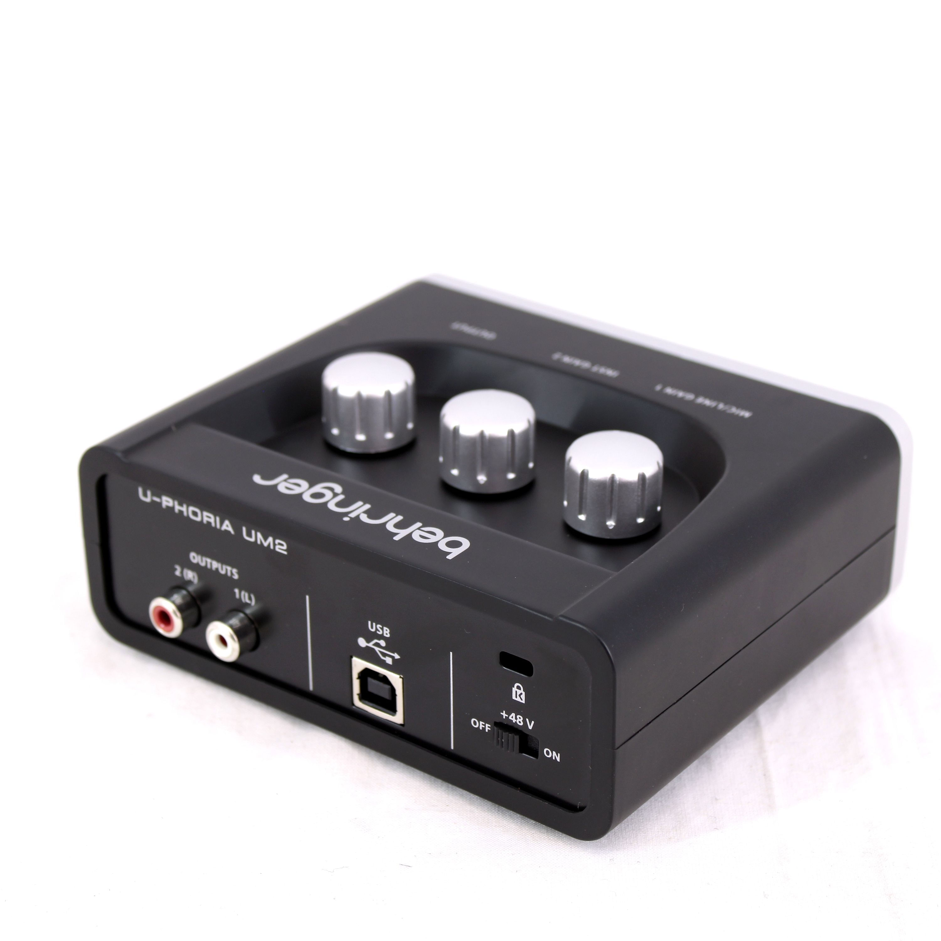 Interfaz de audio Behringer U-Phoria UM2 OPENBOX foto 3