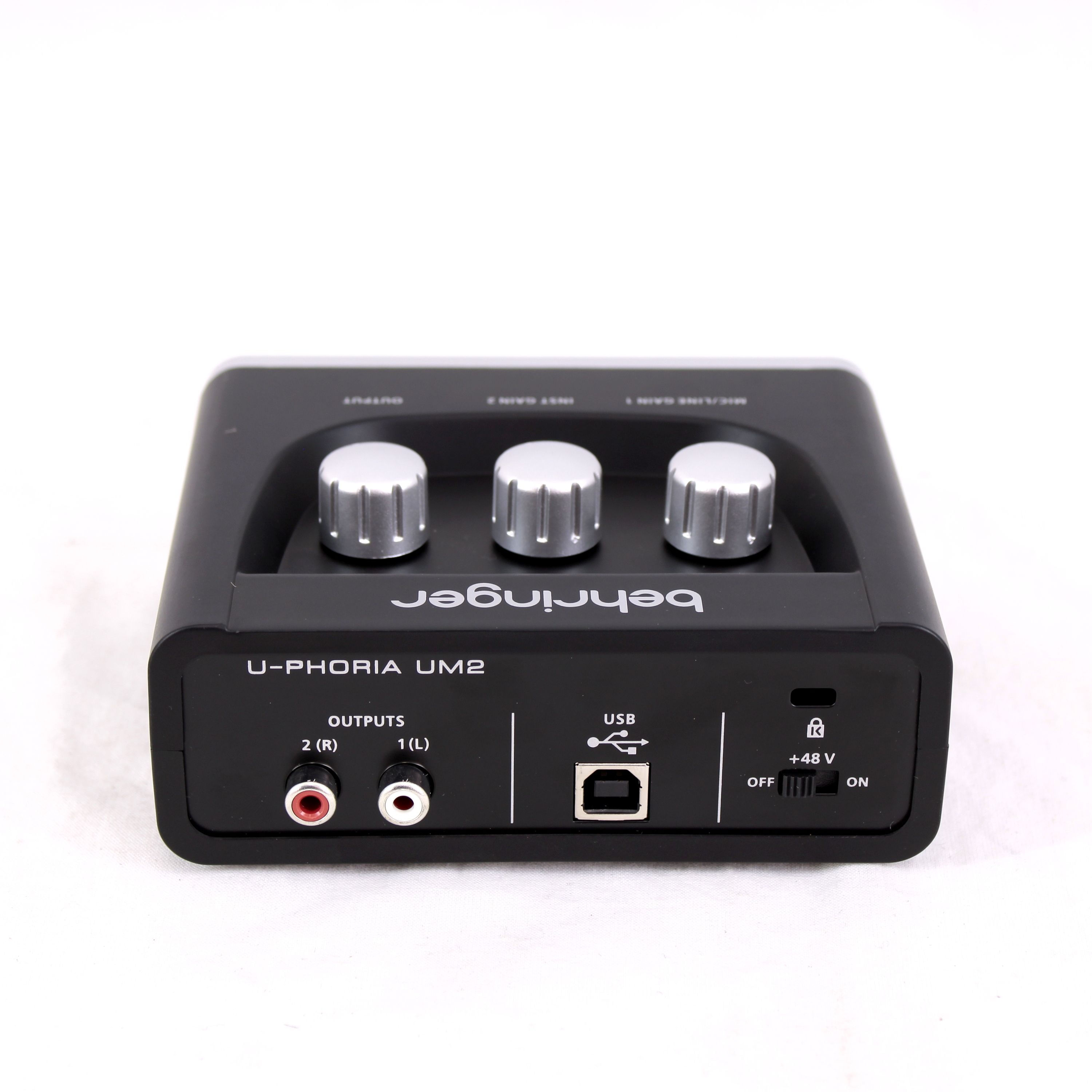 Interfaz de audio Behringer U-Phoria UM2 OPENBOX foto 4