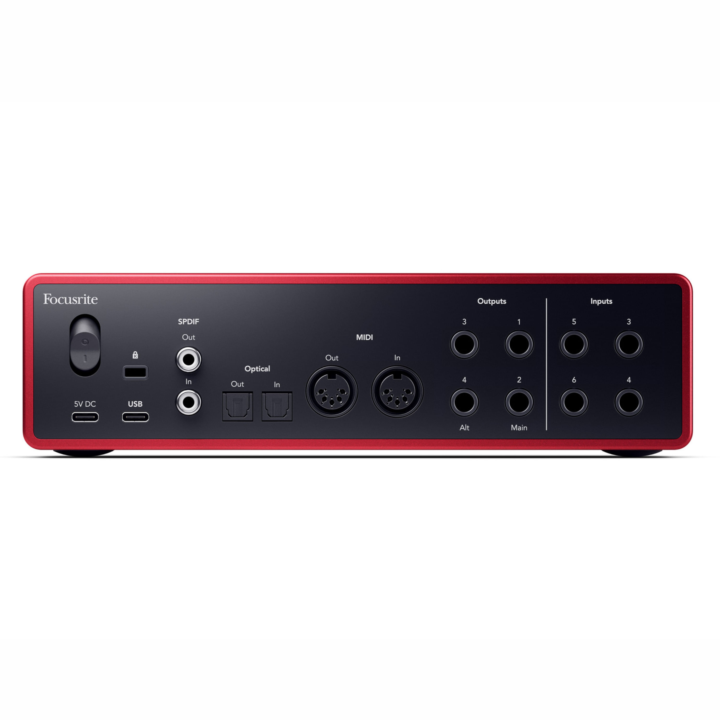 Interfaz de audio Focusrite Scarlett 16I16 4ta generación foto 2
