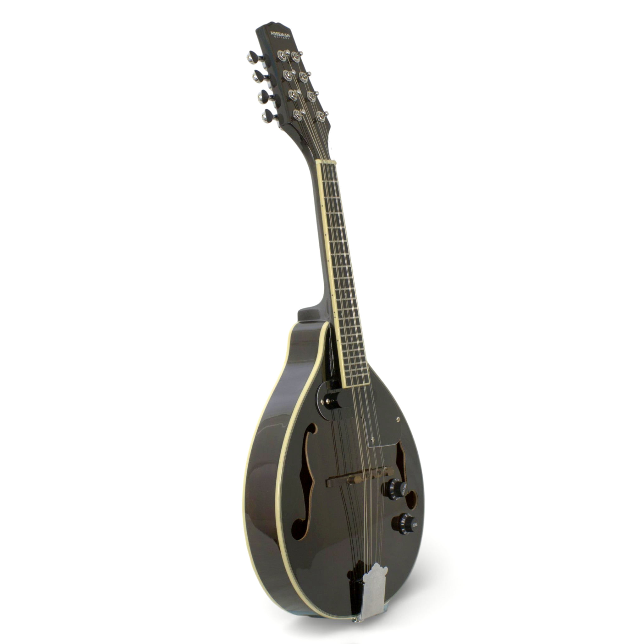 Mandolina Freeman electroacústica MA-02FMG BK color negro foto 2