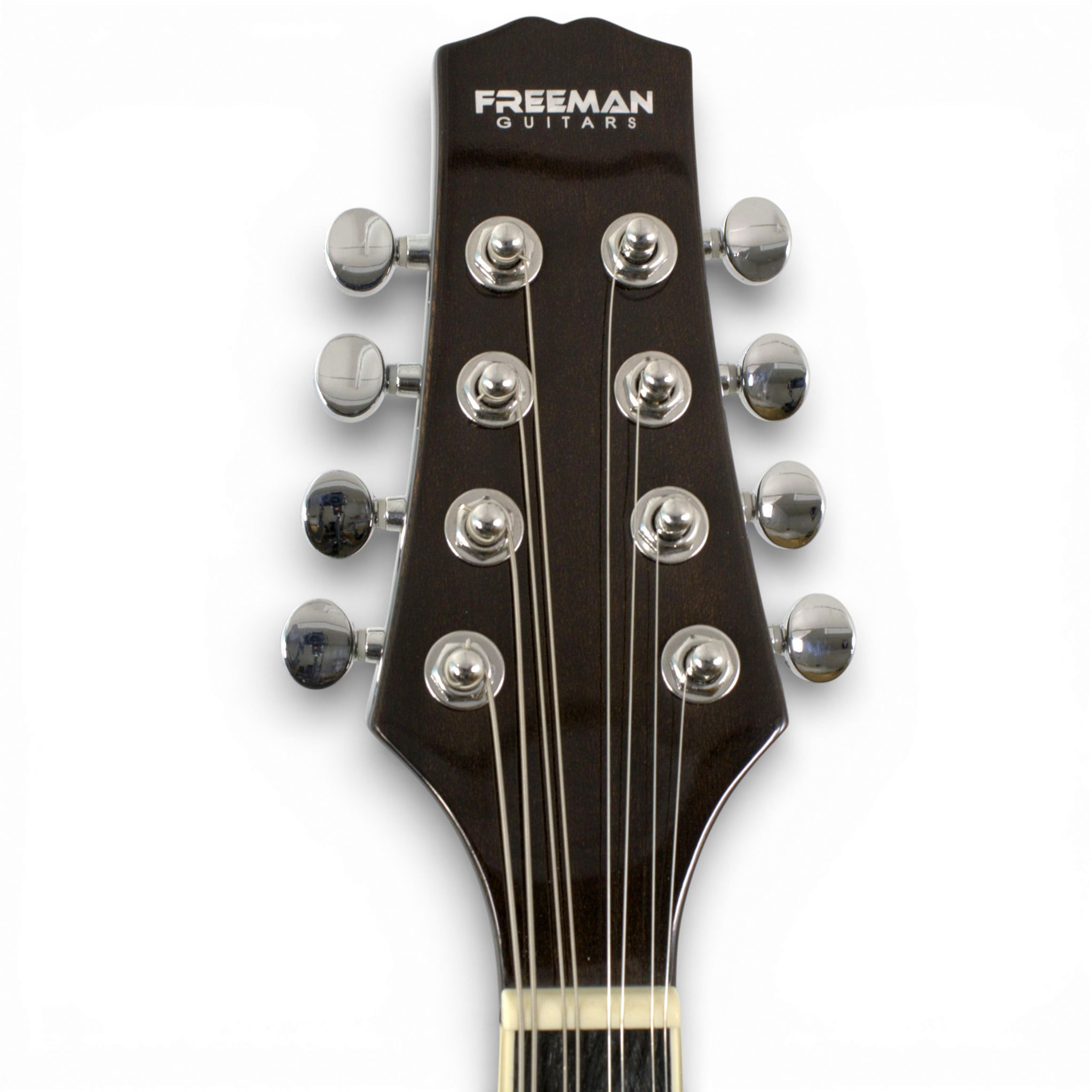 Mandolina Freeman electroacústica MA-02FMG BK color negro foto 4
