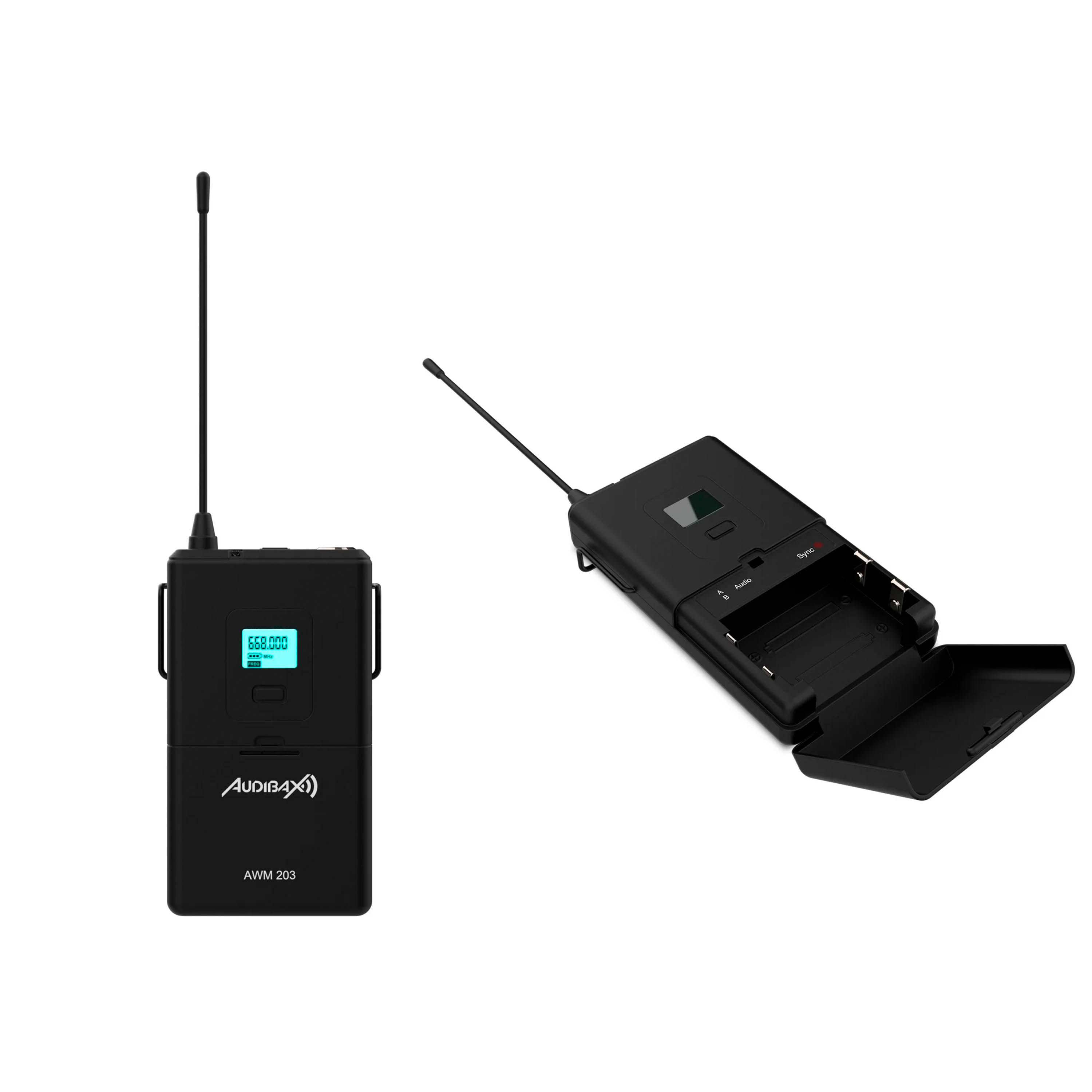 Micrófono inalámbrico de Cintillo Audibax AWM 203 Doble foto 5