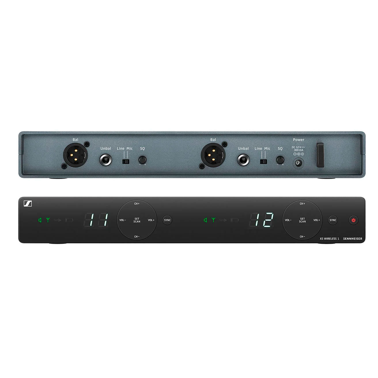 Micrófono inalámbrico de mano doble Sennheiser XSW 1-825-B foto 3