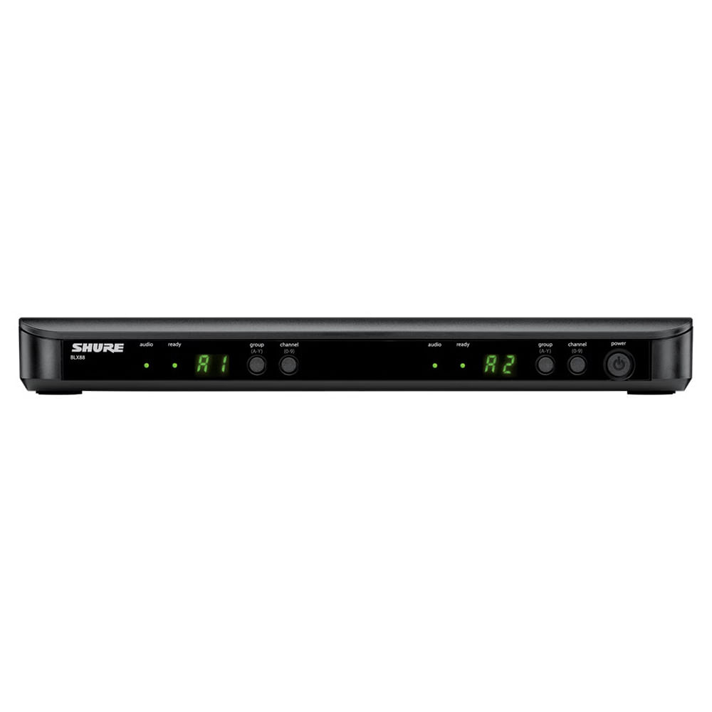 Micrófono Inalámbrico De Mano Doble Shure BLX288/PG58 - H11 foto 4