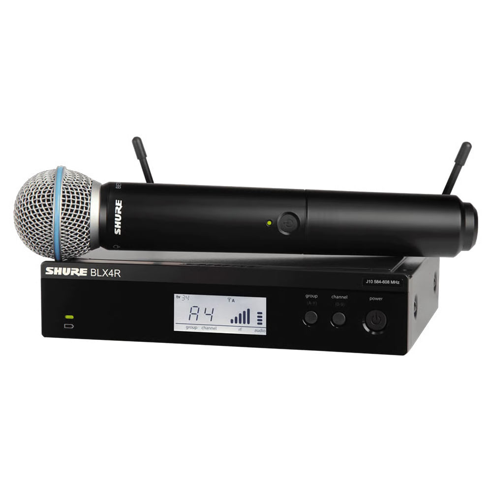 Micrófono Inalámbrico De Mano Shure BLX24R/B58 - H10