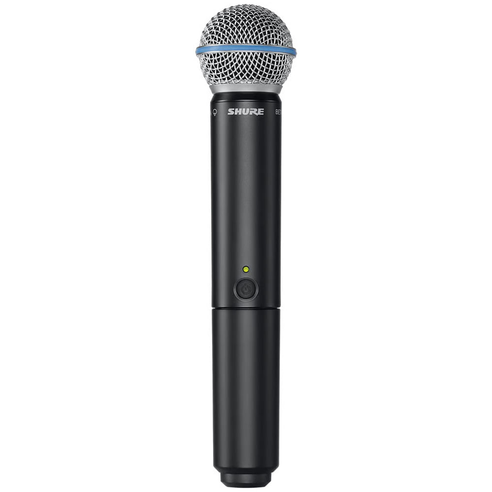 Micrófono Inalámbrico De Mano Shure BLX24R/B58 - H10 foto 2