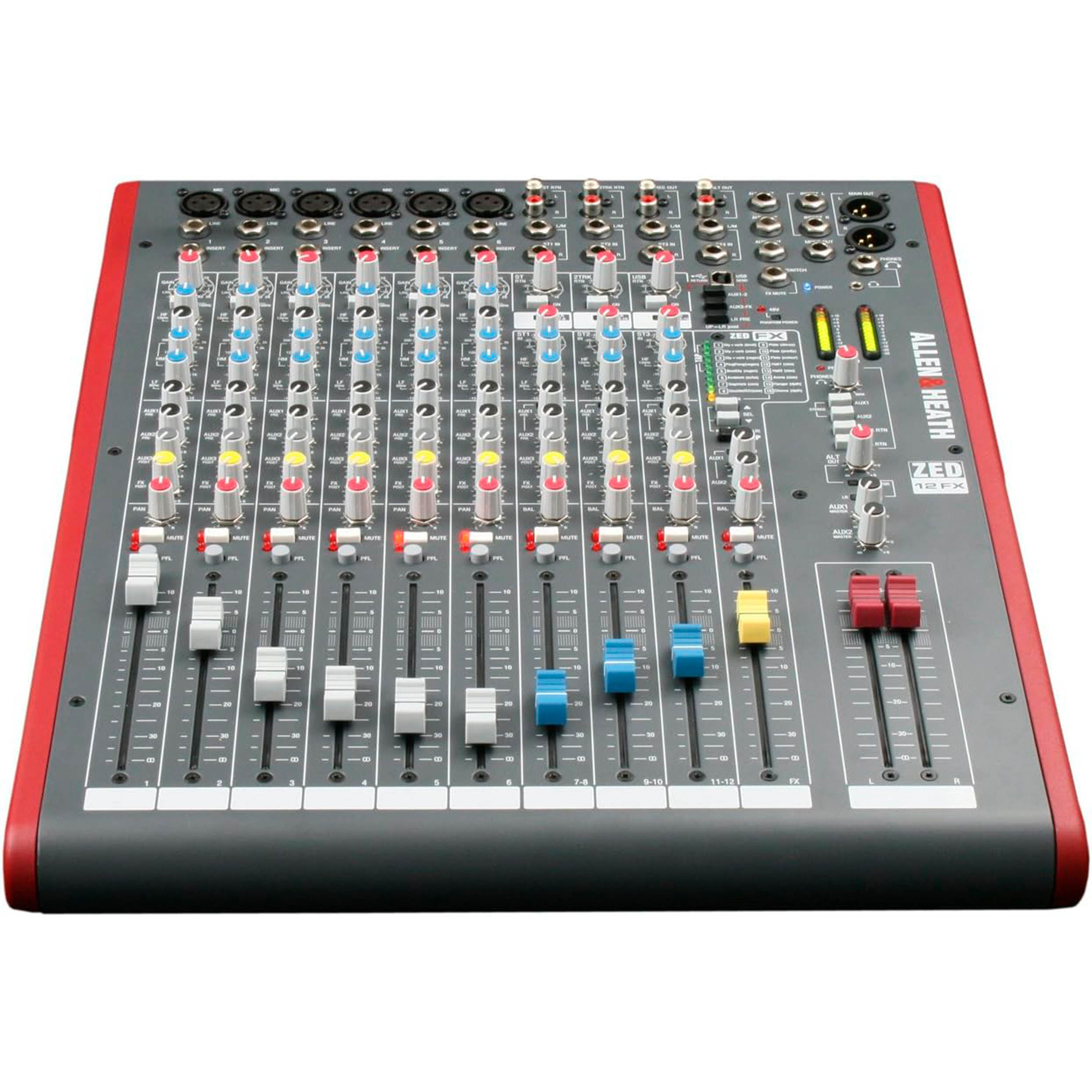 Mixer Allen & Heath ZED12FX USB - con efectos foto 2
