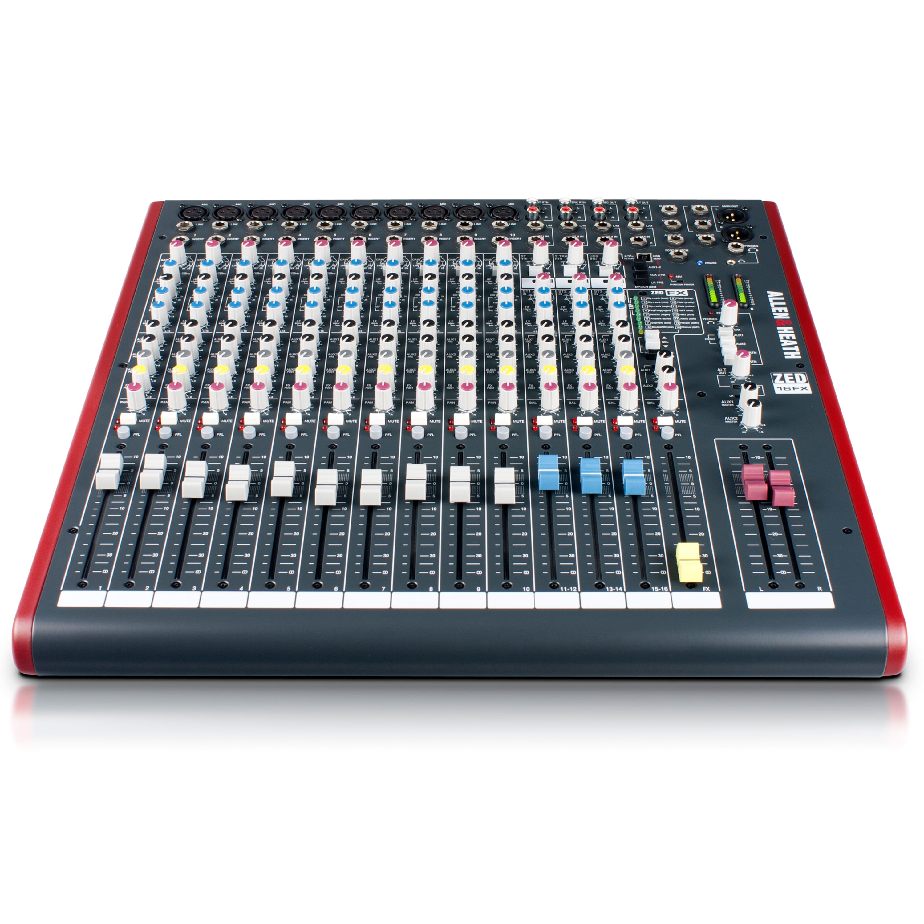 Mixer Allen & Heath ZED16FX USB con efectos foto 2