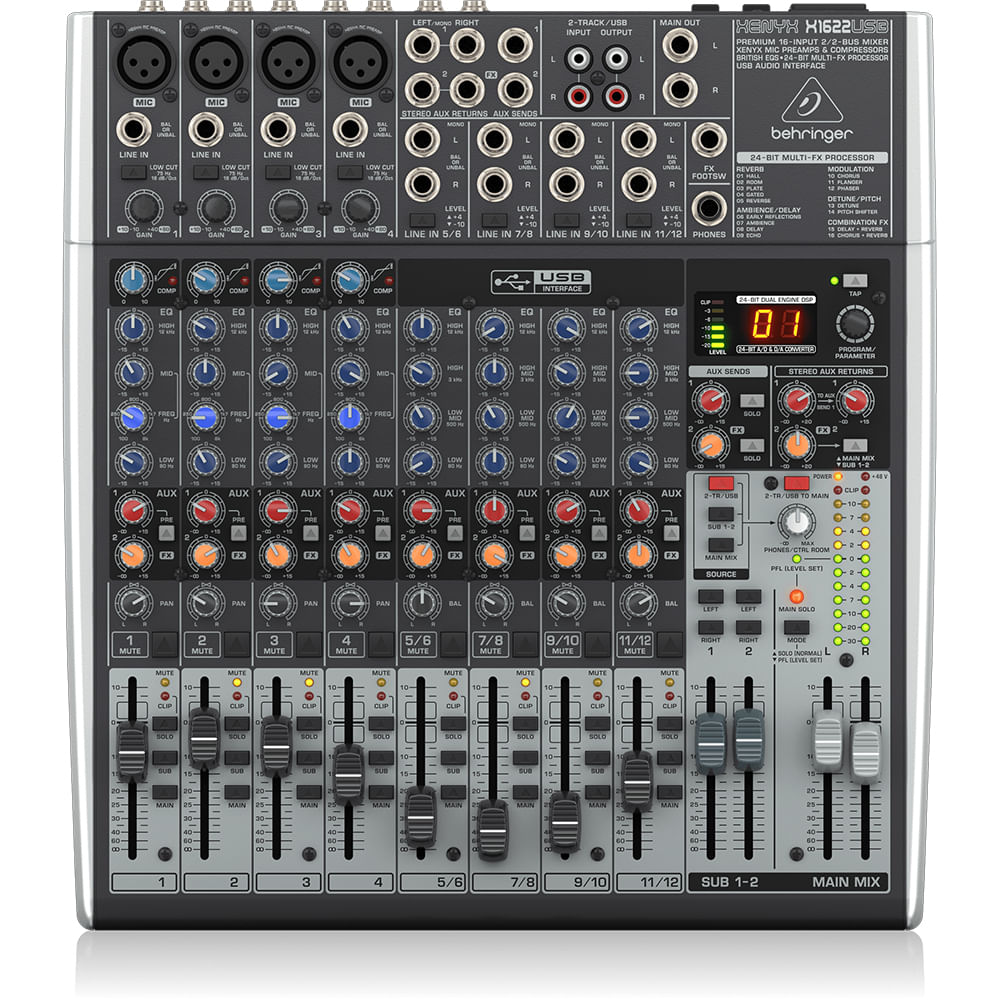 Mixer Análogo Behirnger XENYX X1622USB foto 2