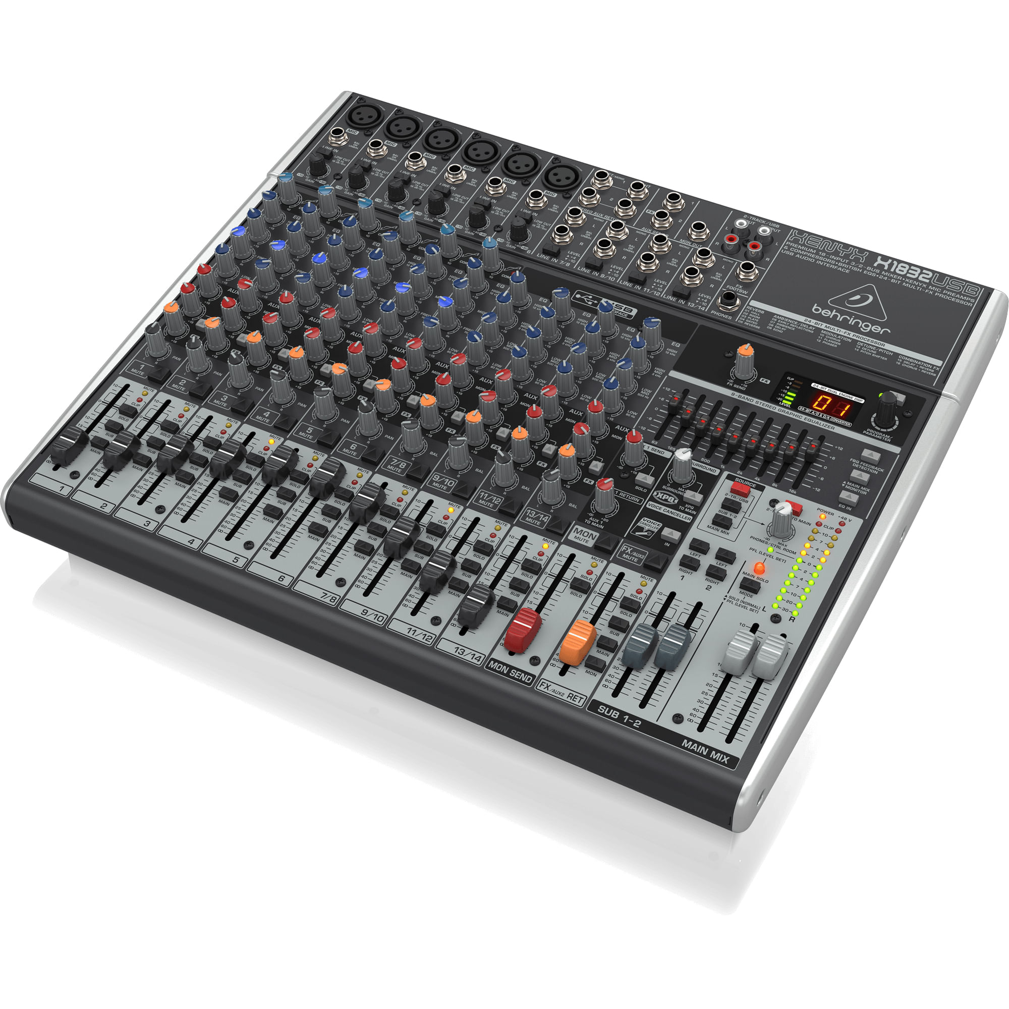 Mixer Análogo Behirnger XENYX X1832USB foto 3