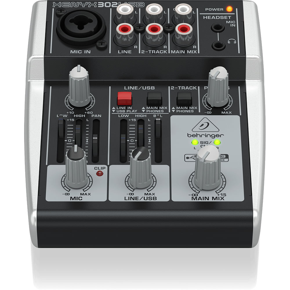 Mixer Análogo Behringer XENYX 302USB