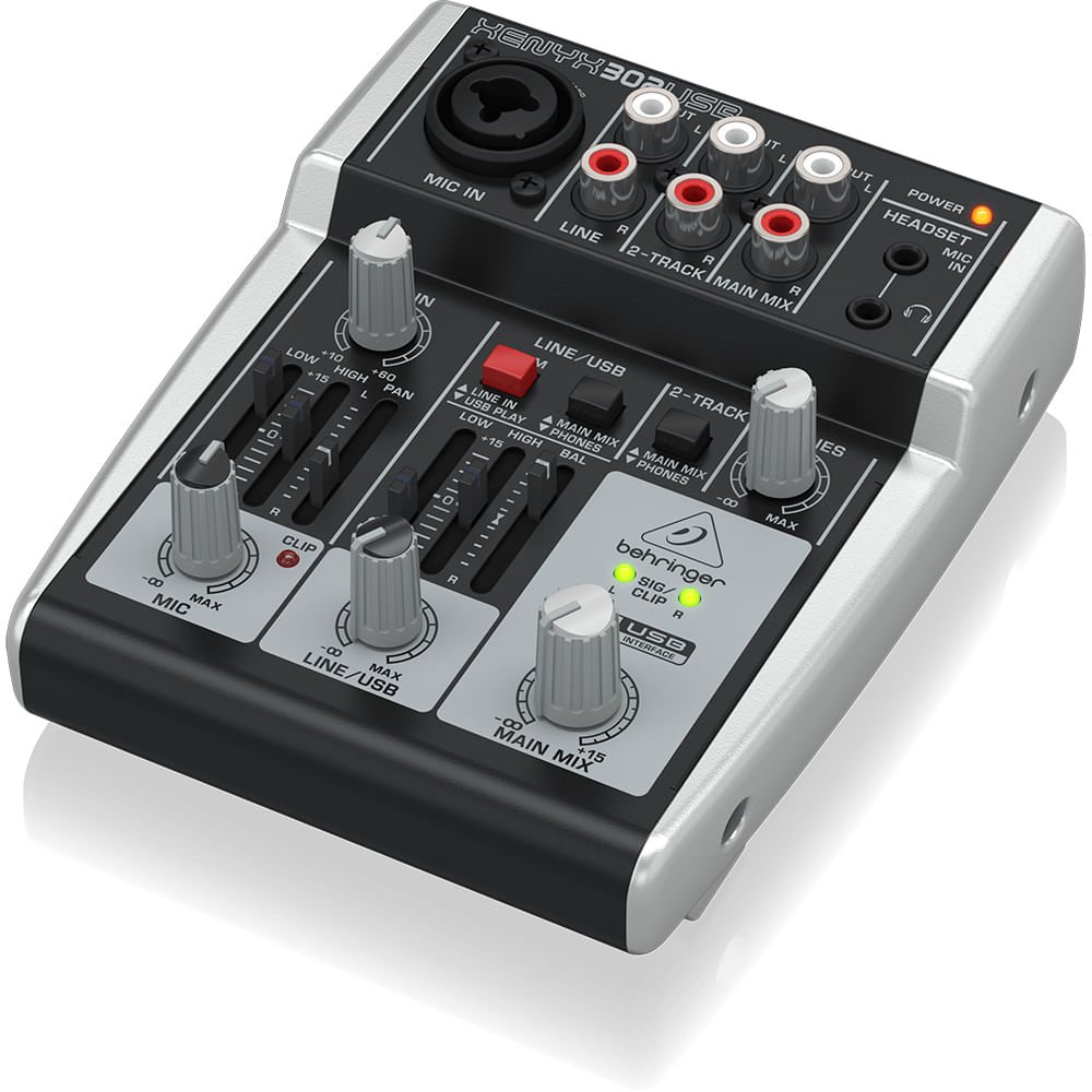 Mixer Análogo Behringer XENYX 302USB foto 3
