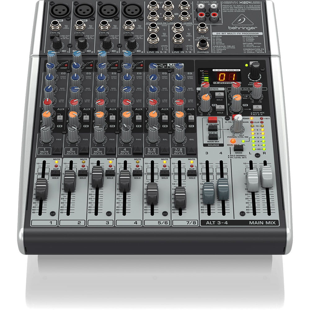 Mixer Análogo Behringer XENYX X1204USB