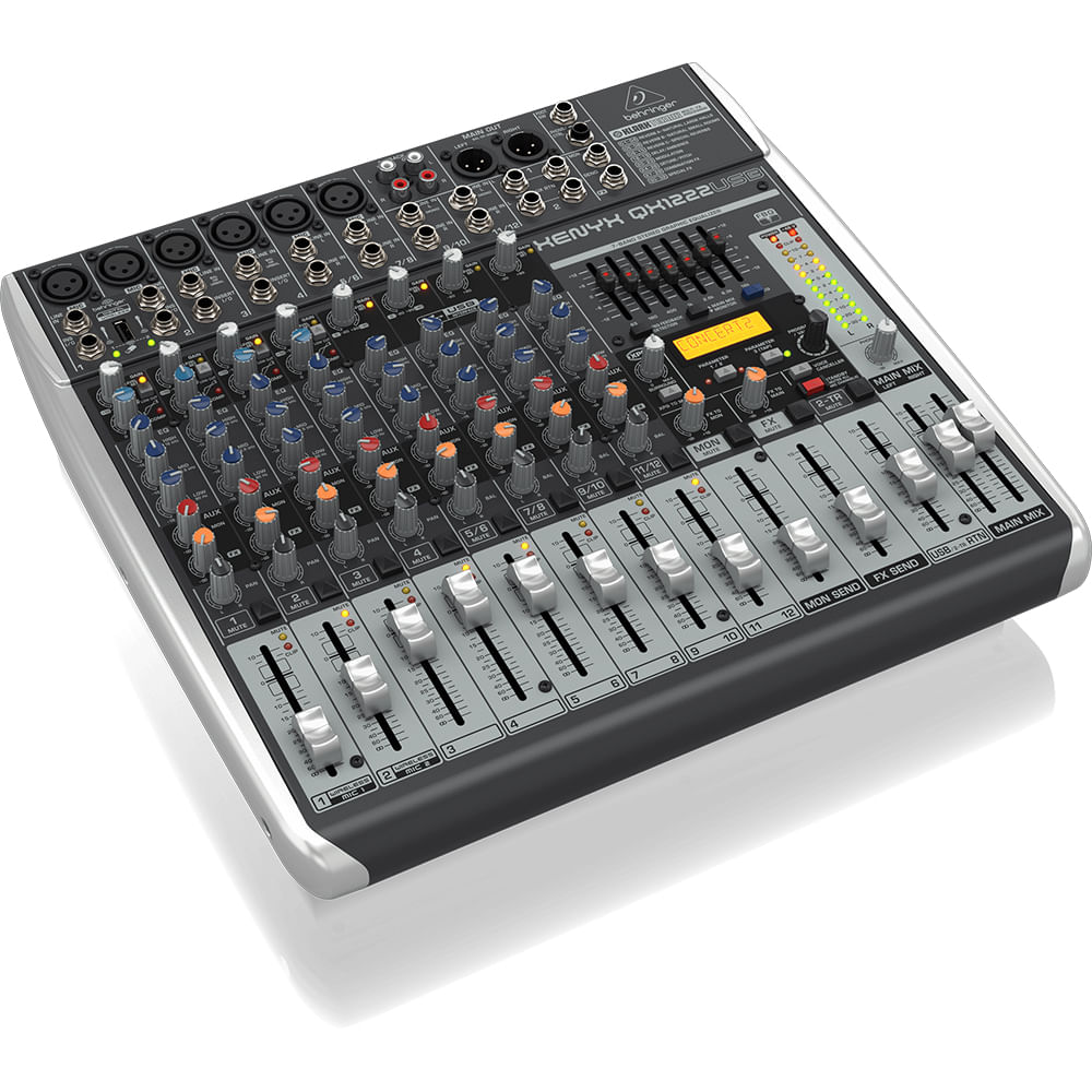 Mixer Análogo Con Efectos y USB Behringer XENYX QX1222USB foto 4